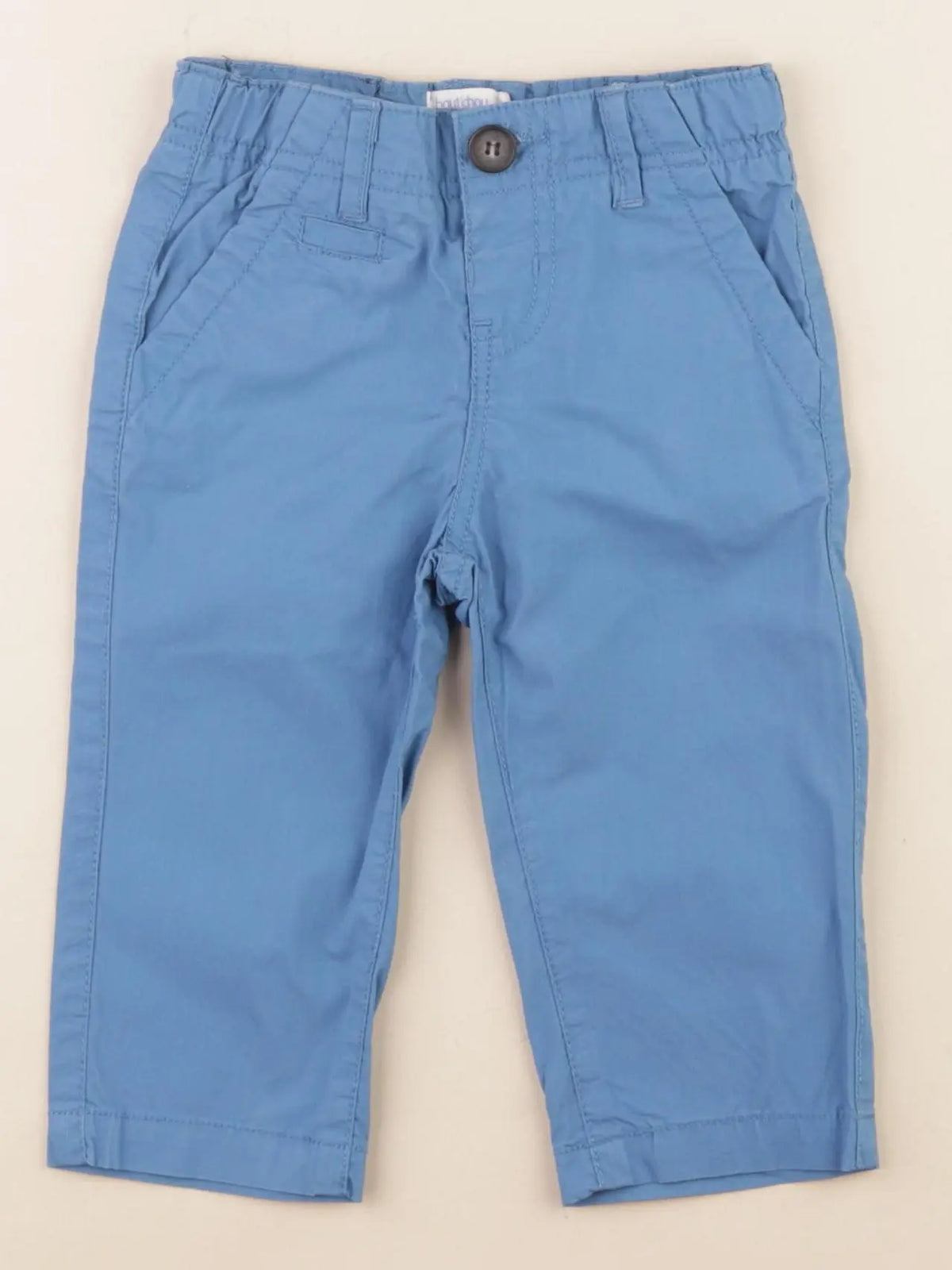 Boutchou - pantalon bleu - 6 mois