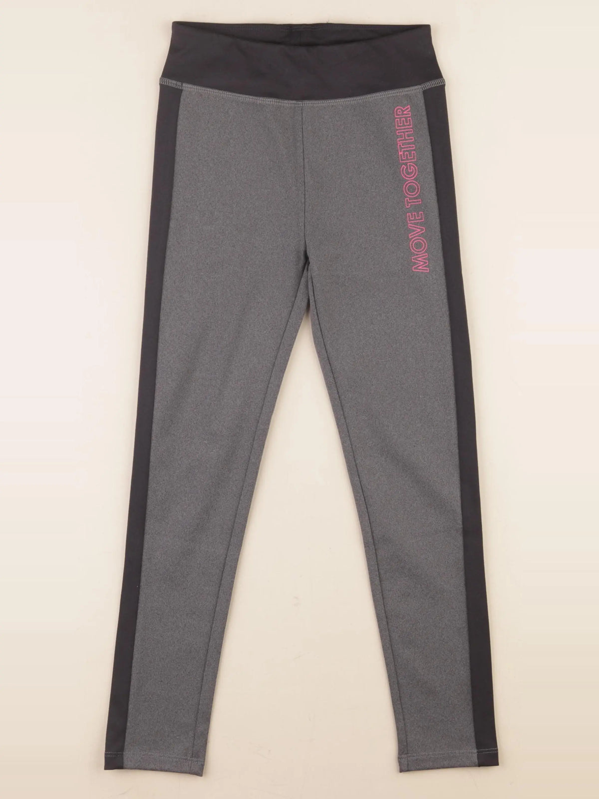 Vertbaudet - legging gris - 8 ans
