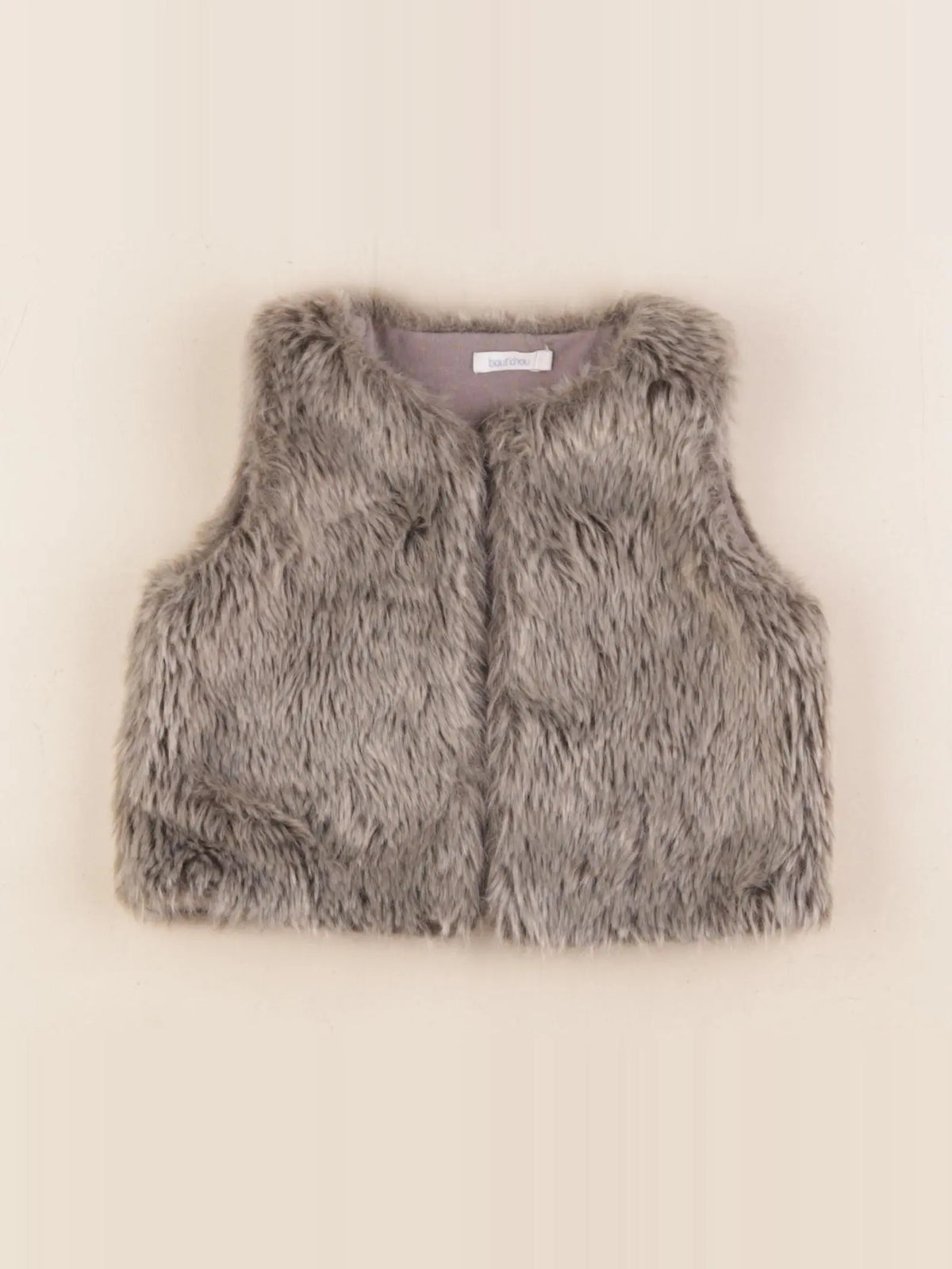 Boutchou - gilet gris - 12 mois