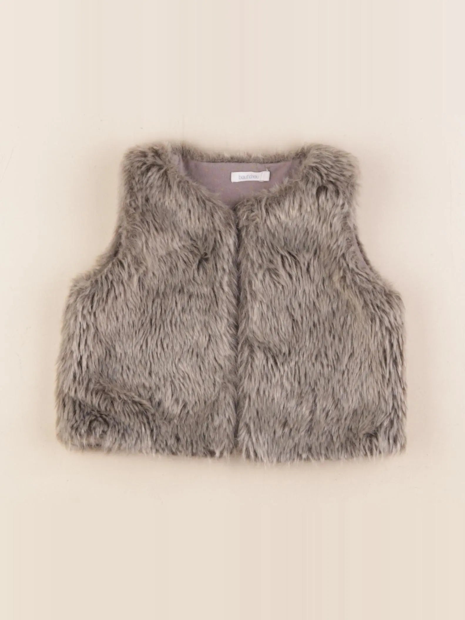 Boutchou - gilet gris - 12 mois