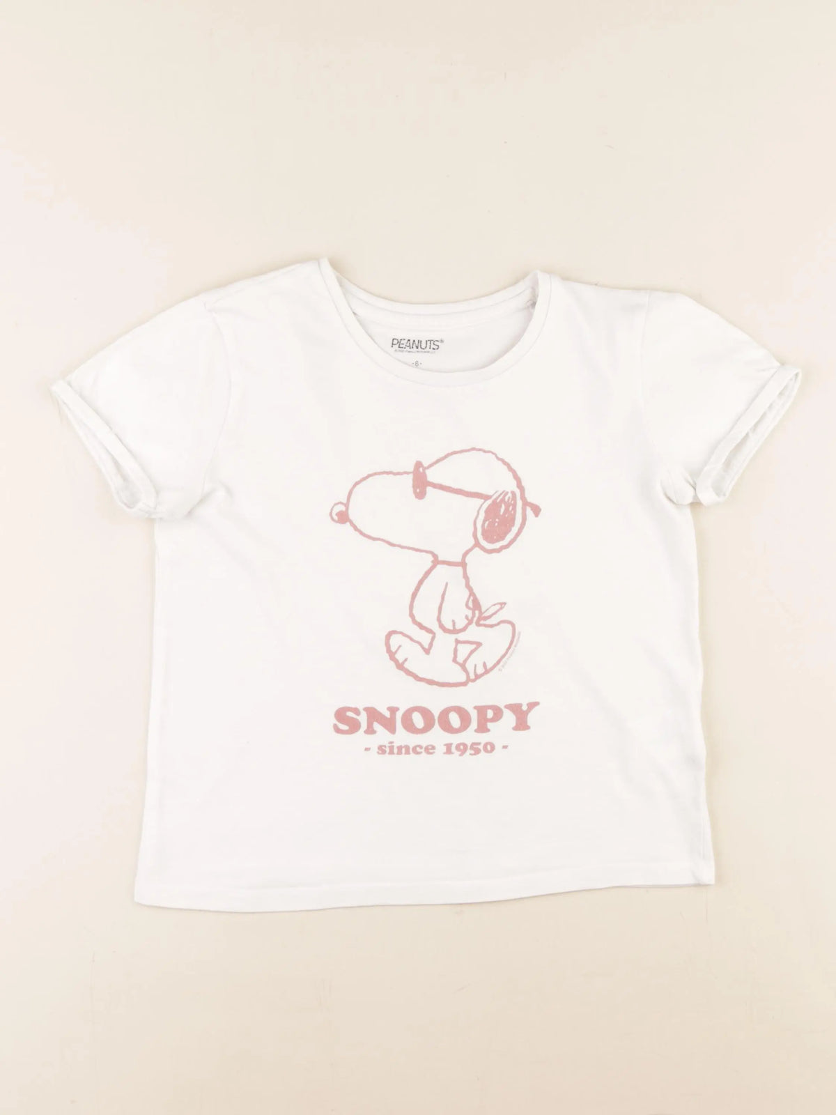 Cyrillus - tee-shirt blanc - 8 ans