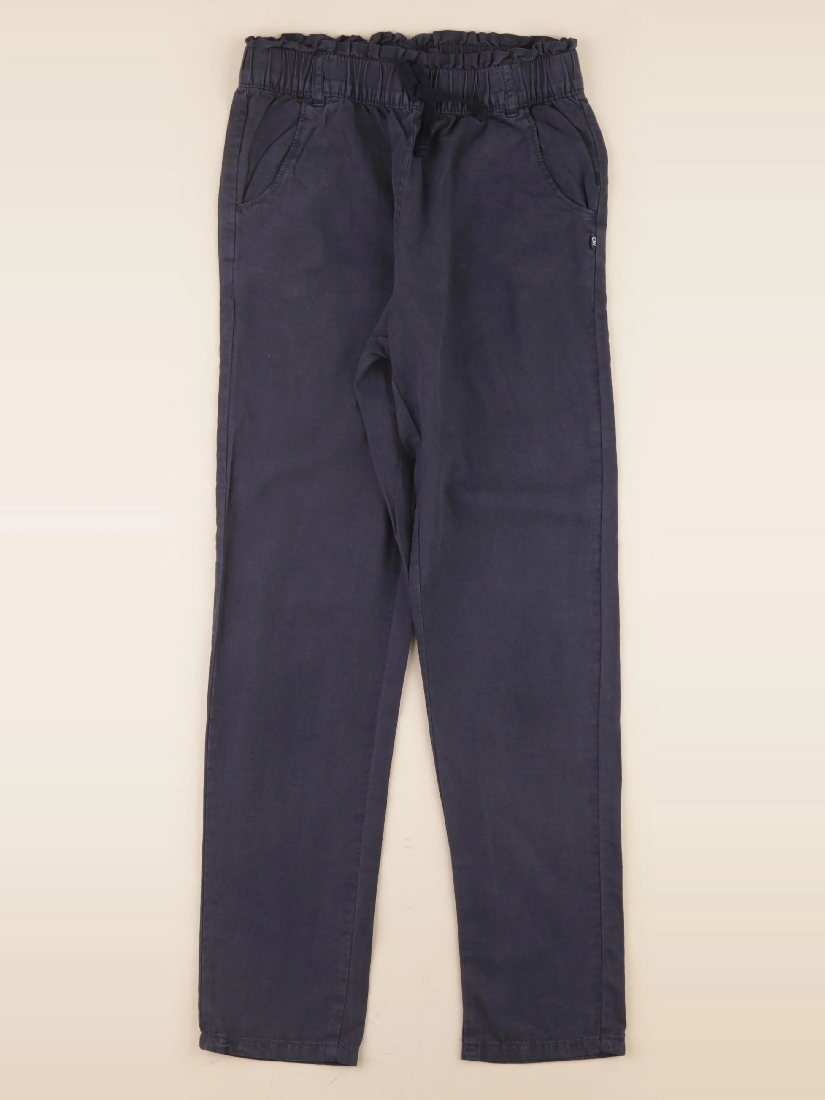 Okaidi - pantalon bleu - 10 ans