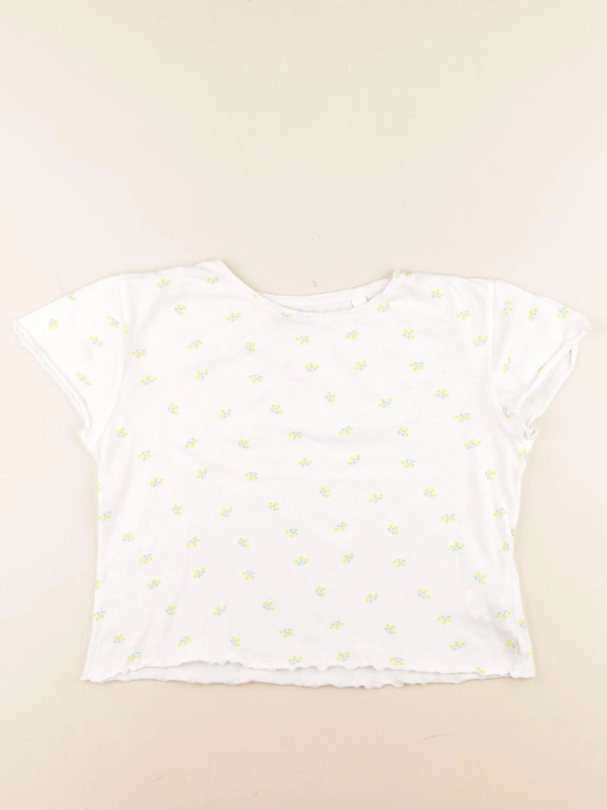 Okaidi - tee-shirt blanc - 10 ans