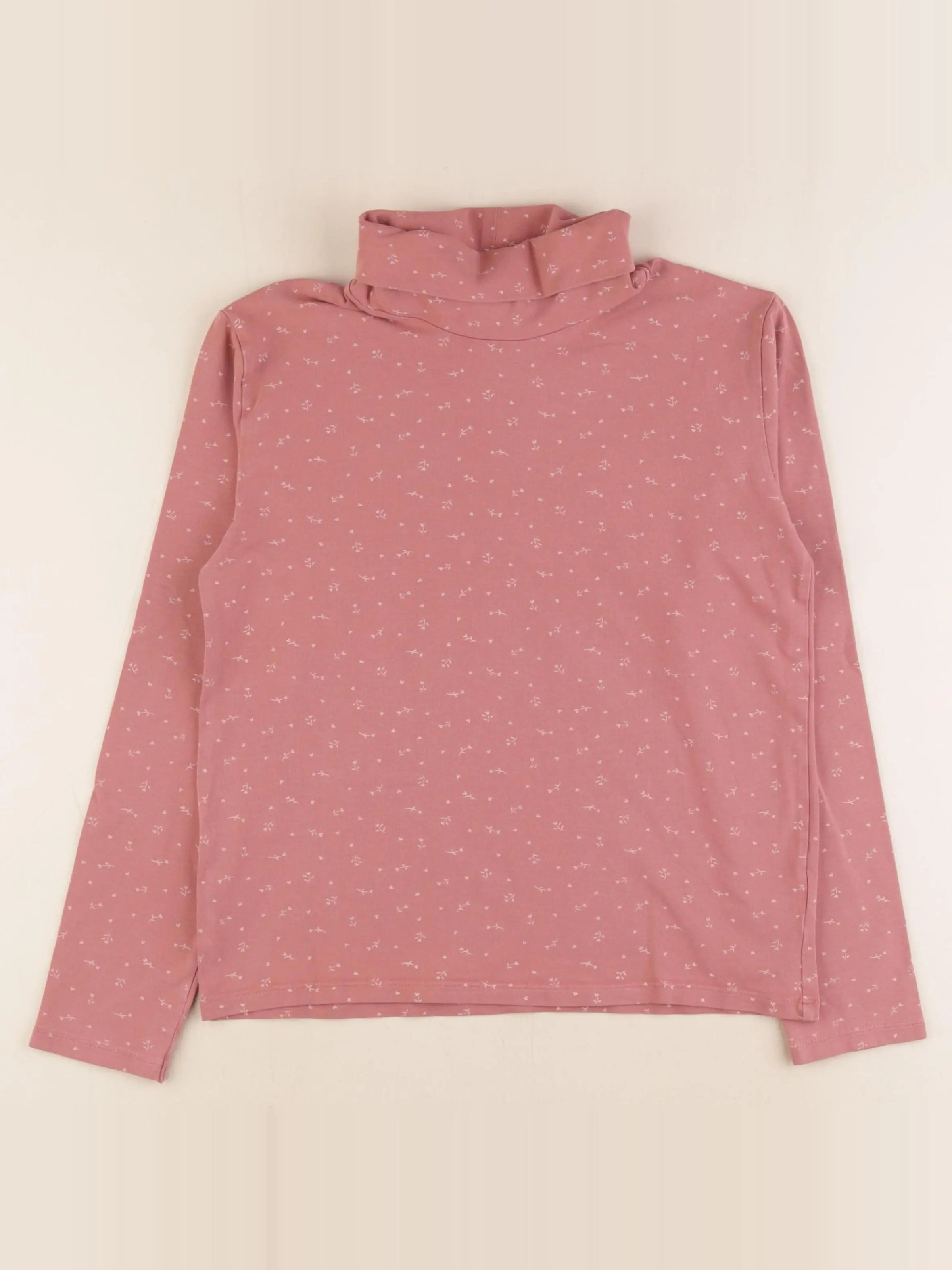 Vertbaudet - sous-pull rose - 12 ans