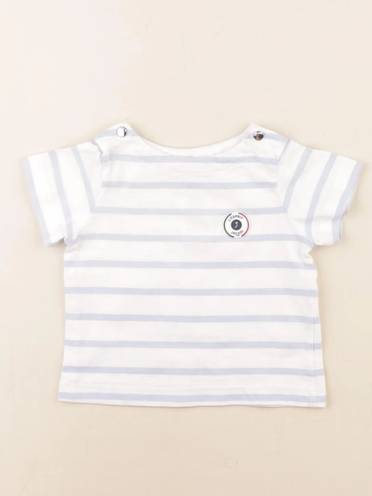 Jacadi - tee-shirt bleu - 6 mois