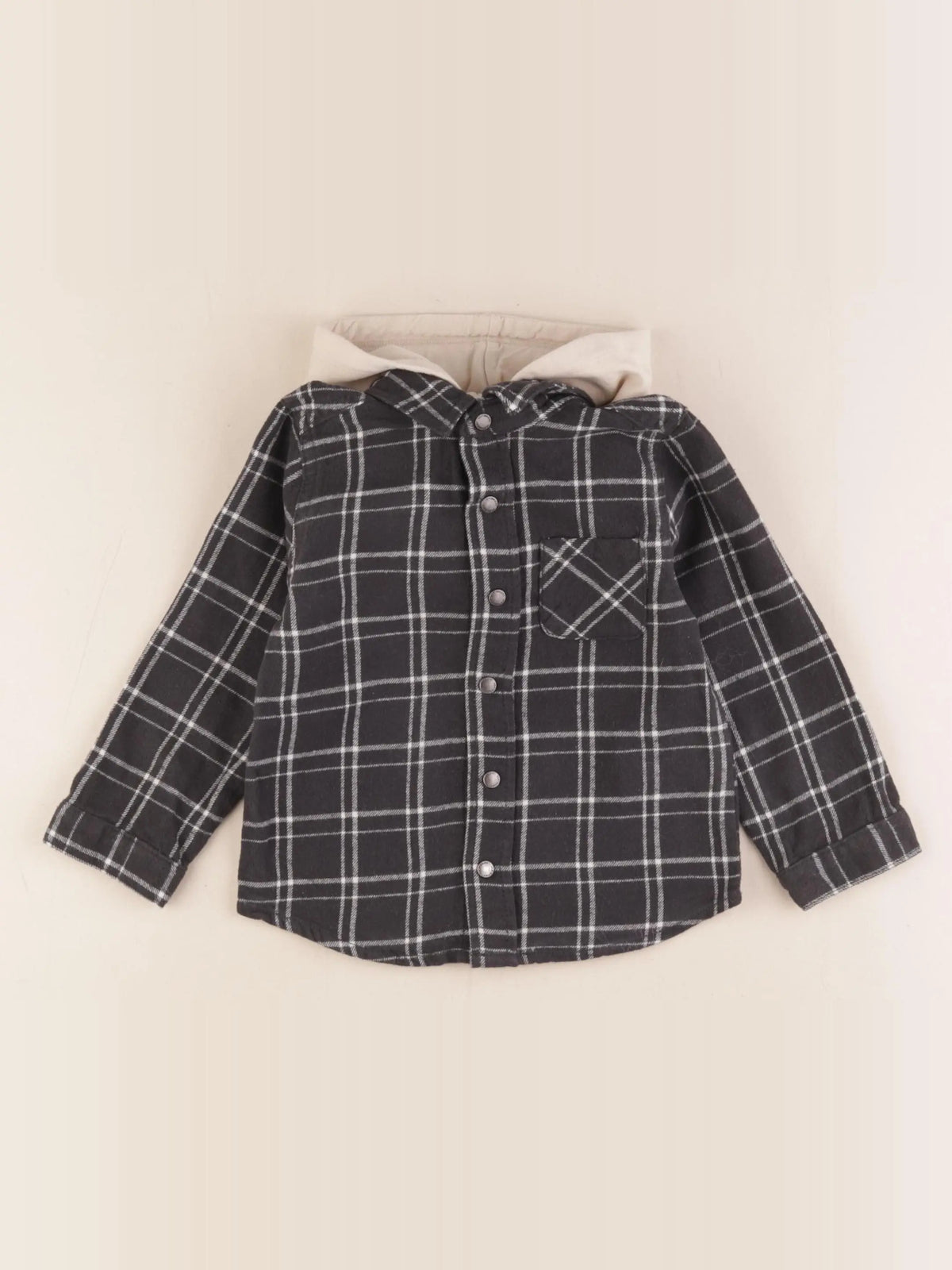 Vertbaudet - sur chemise gris - 2 ans