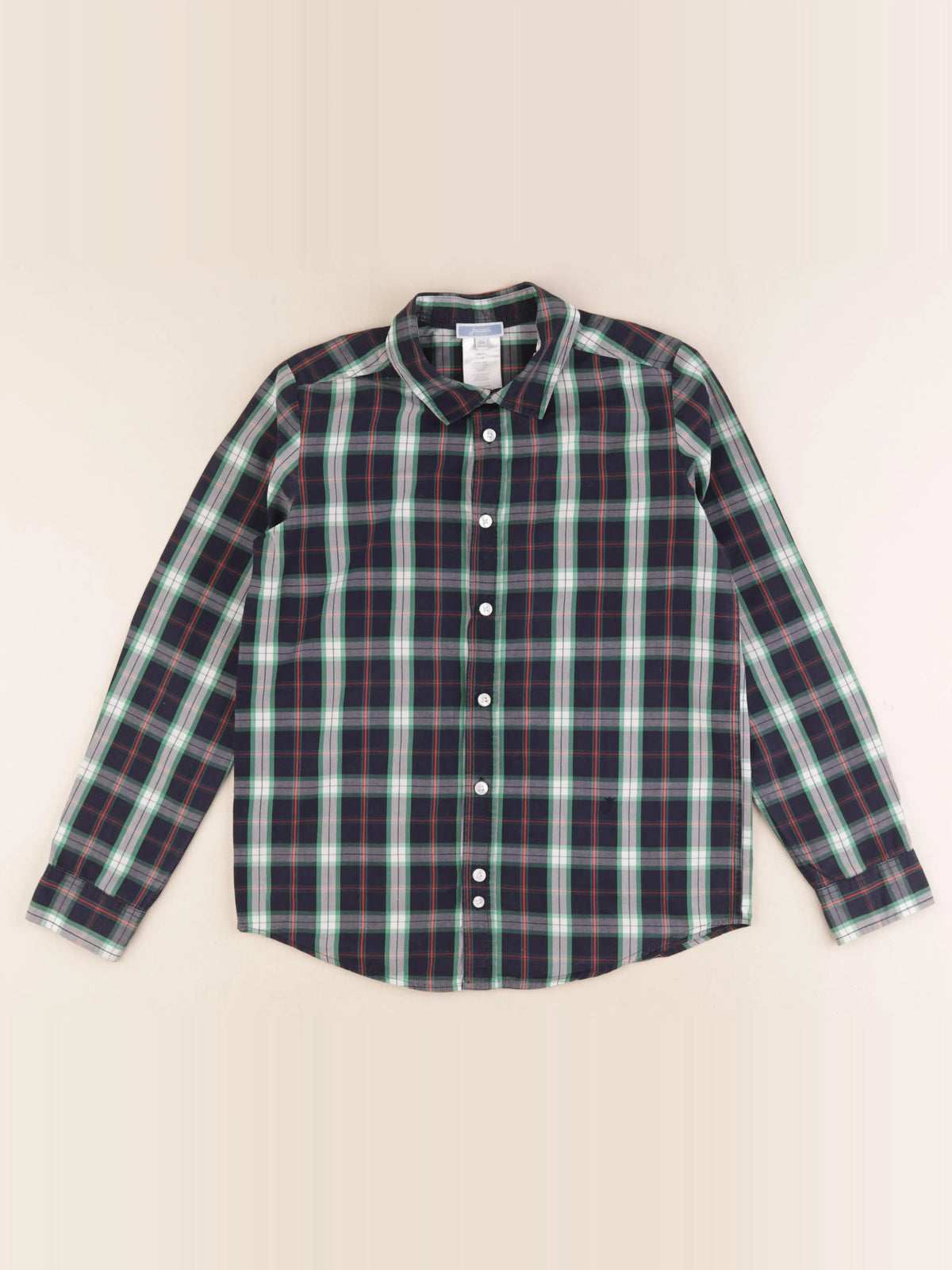 Jacadi - chemise bleu, vert - 10 ans