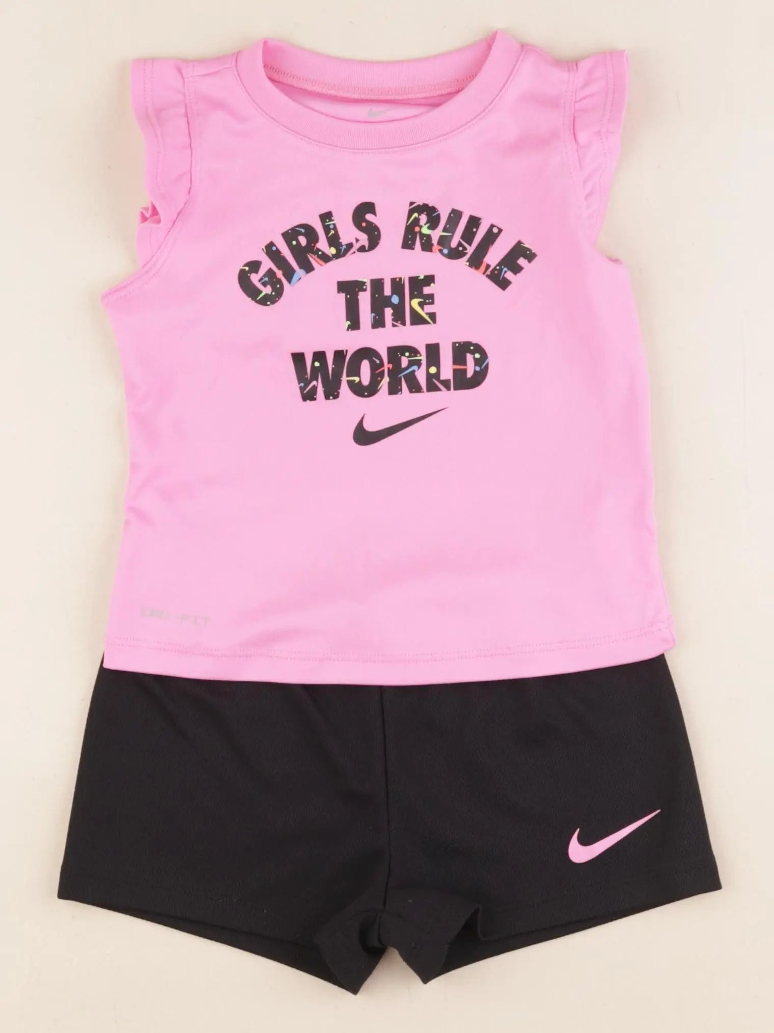 Nike - ensemble rose - 24 mois