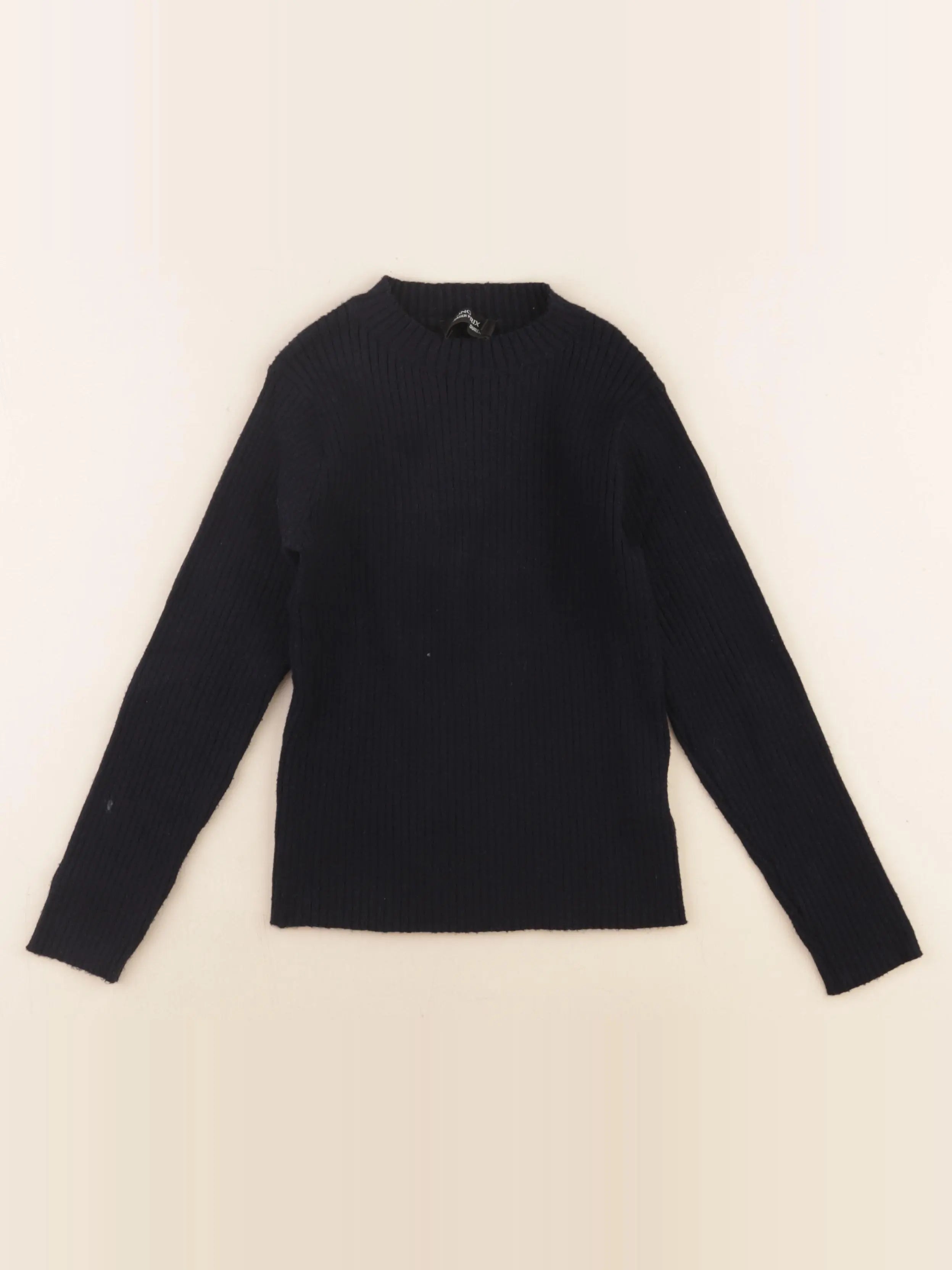 Monoprix - pull noir - 8 ans