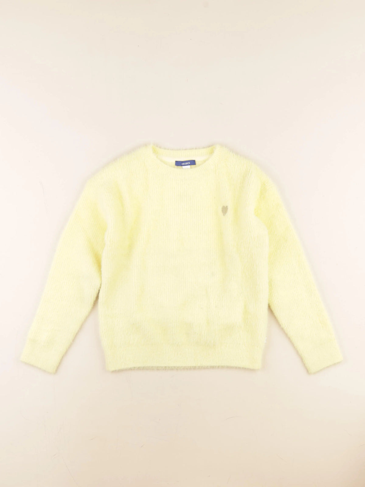 Okaidi - pull jaune - 8 ans
