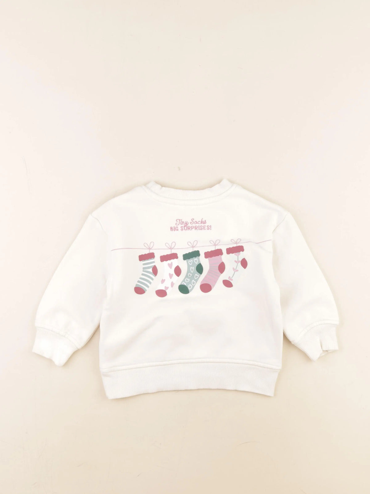 Mango - sweat beige - 18/24 mois