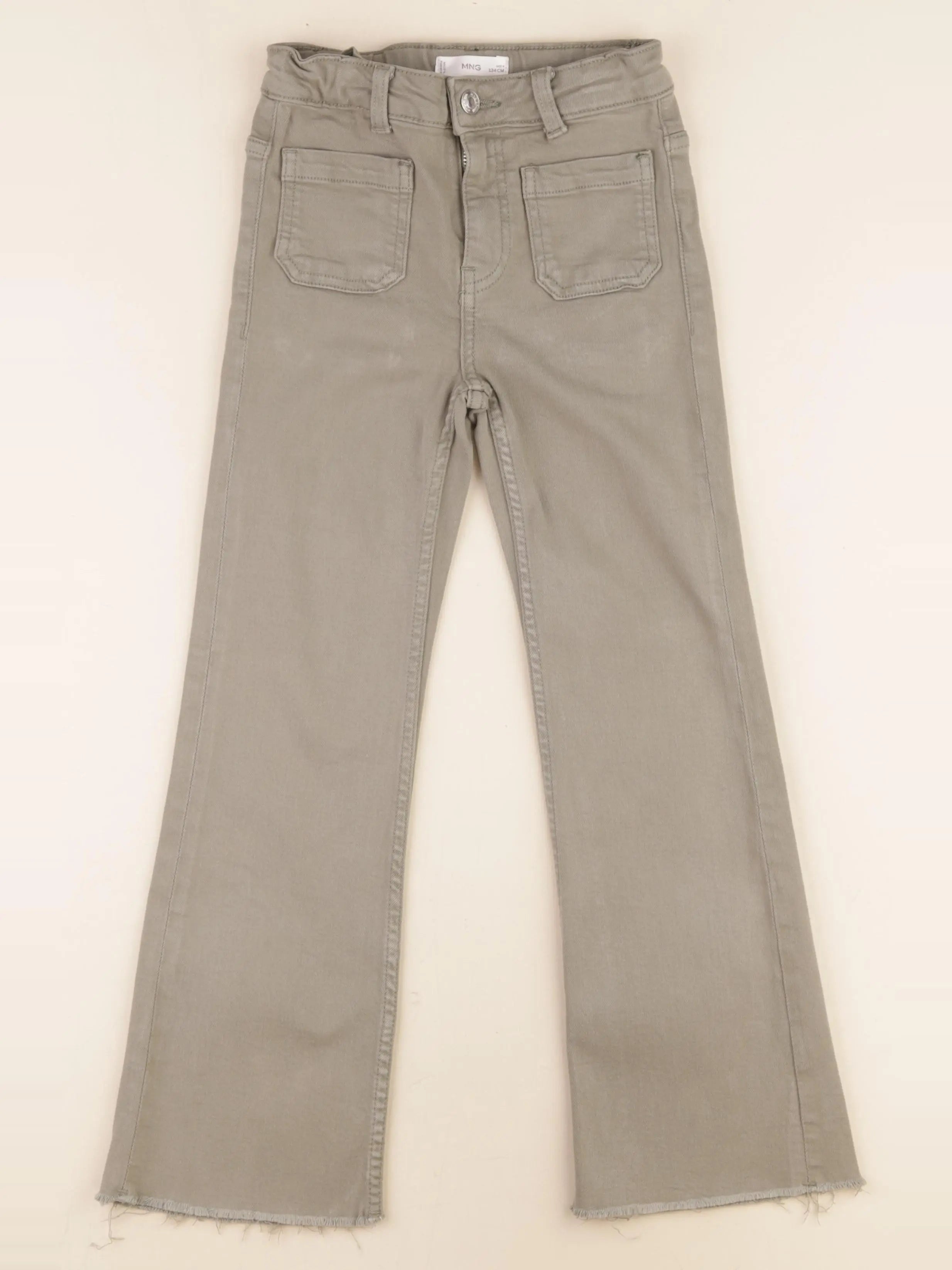Mango - jean vert - 9 ans