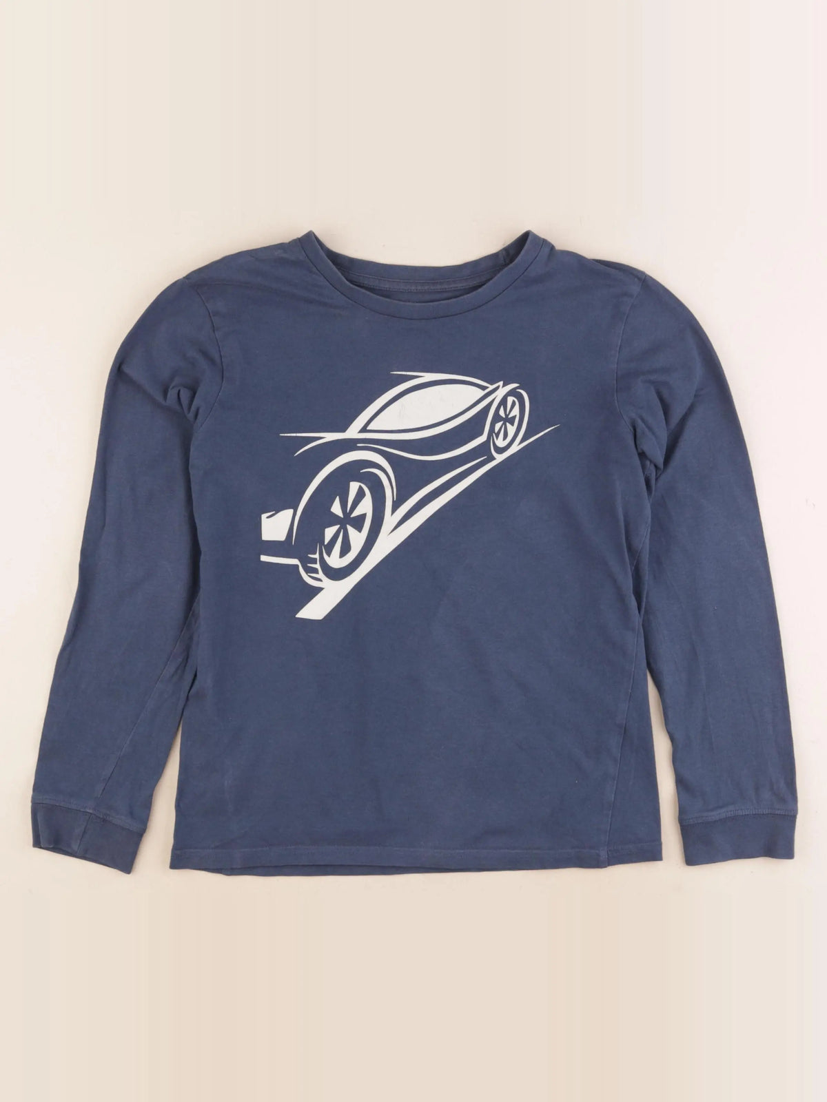 Vertbaudet - tee-shirt bleu - 12 ans