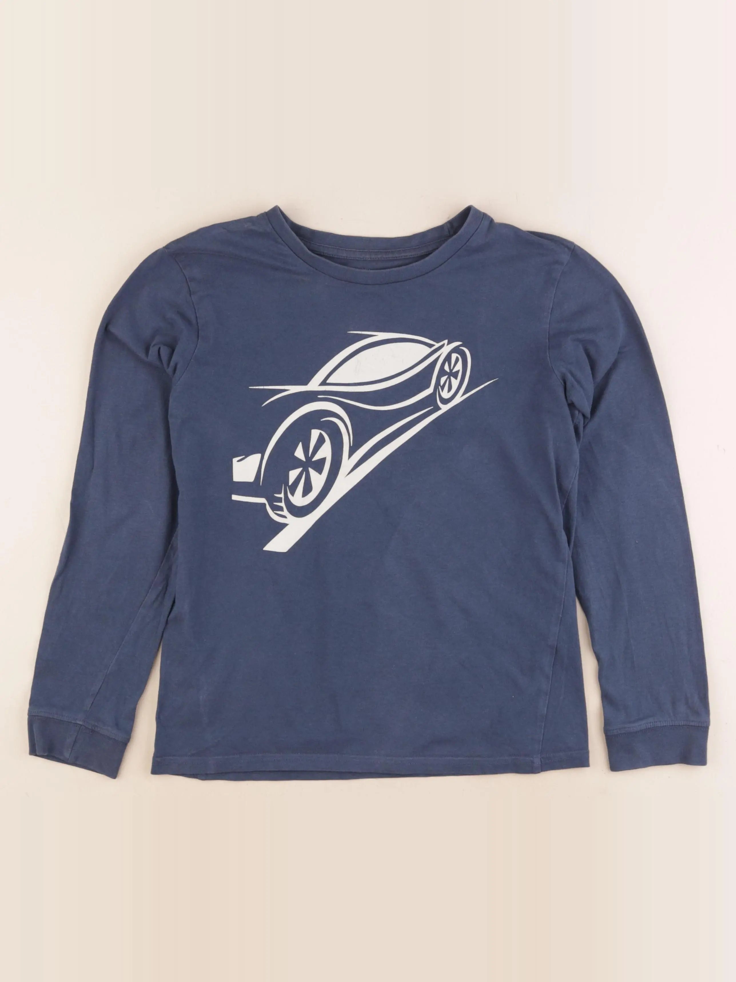 Vertbaudet - tee-shirt bleu - 12 ans