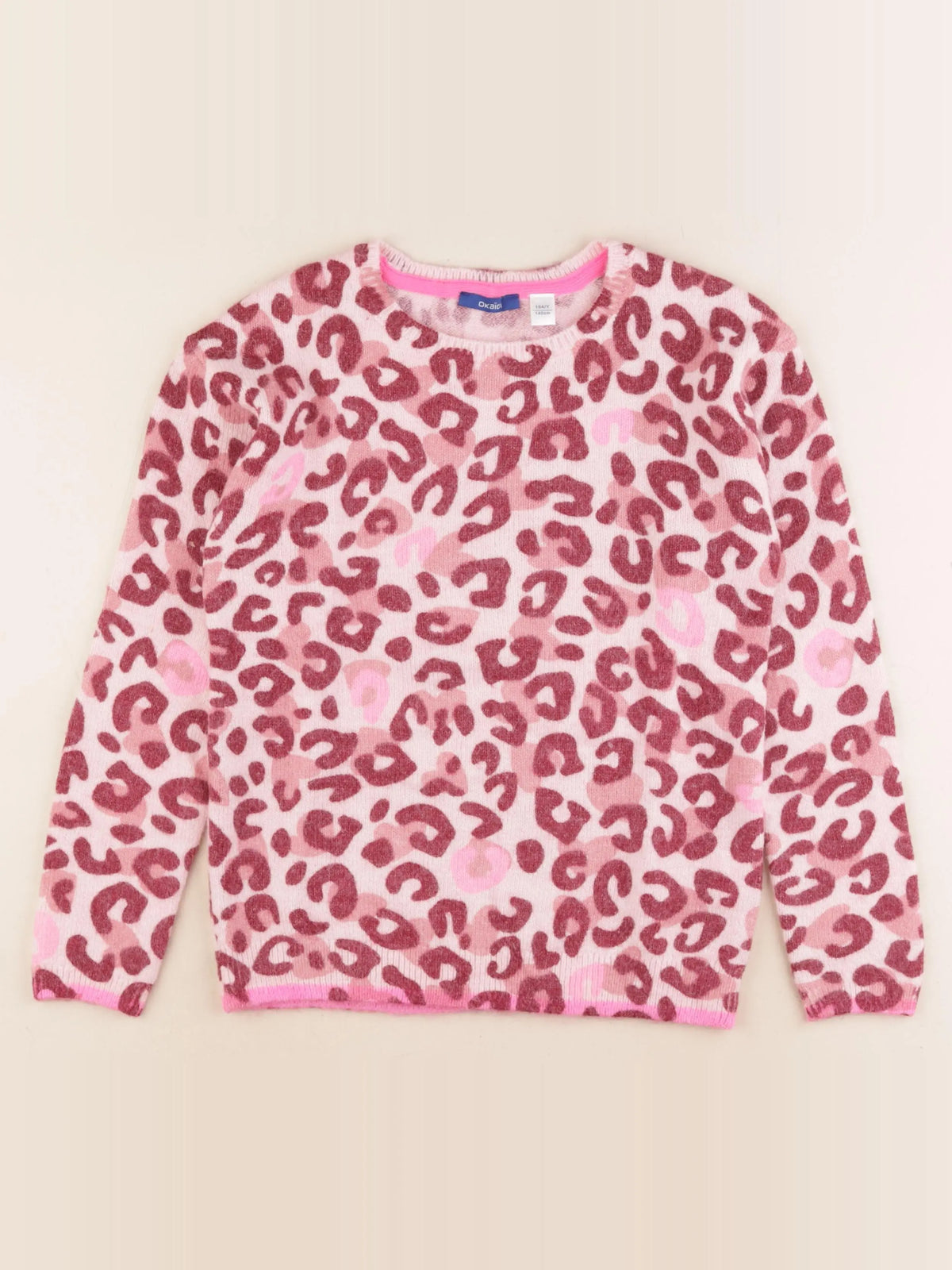Okaidi - pull rose - 10 ans