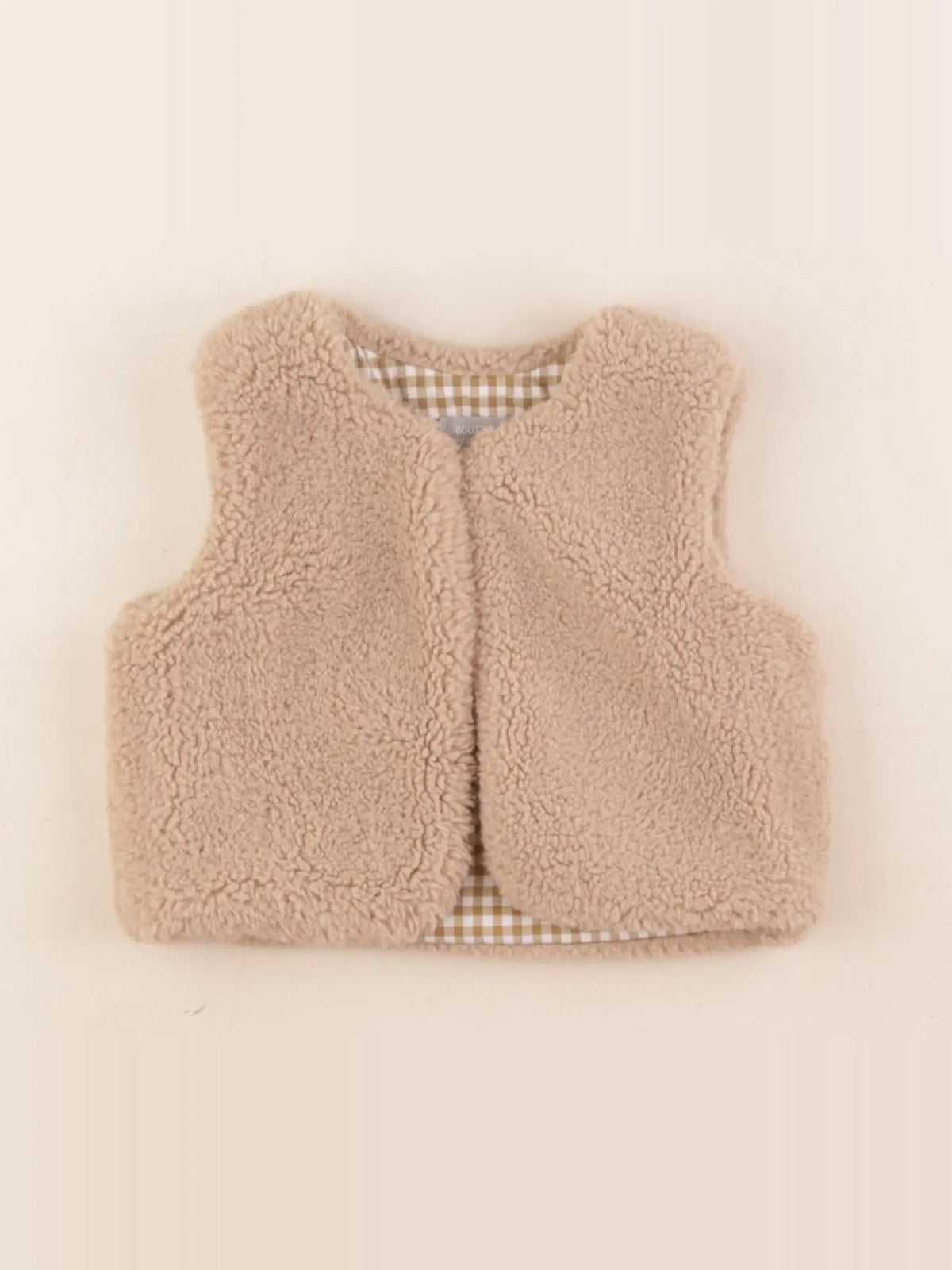 Boutchou - gilet marron - 12 mois