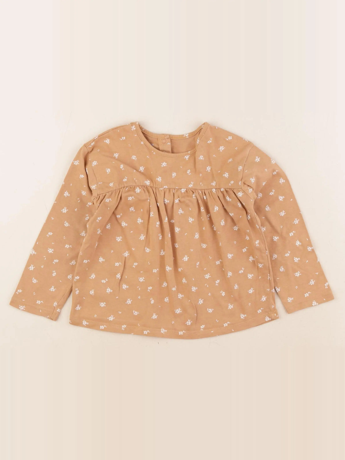 Vertbaudet - tee-shirt marron - 36 mois