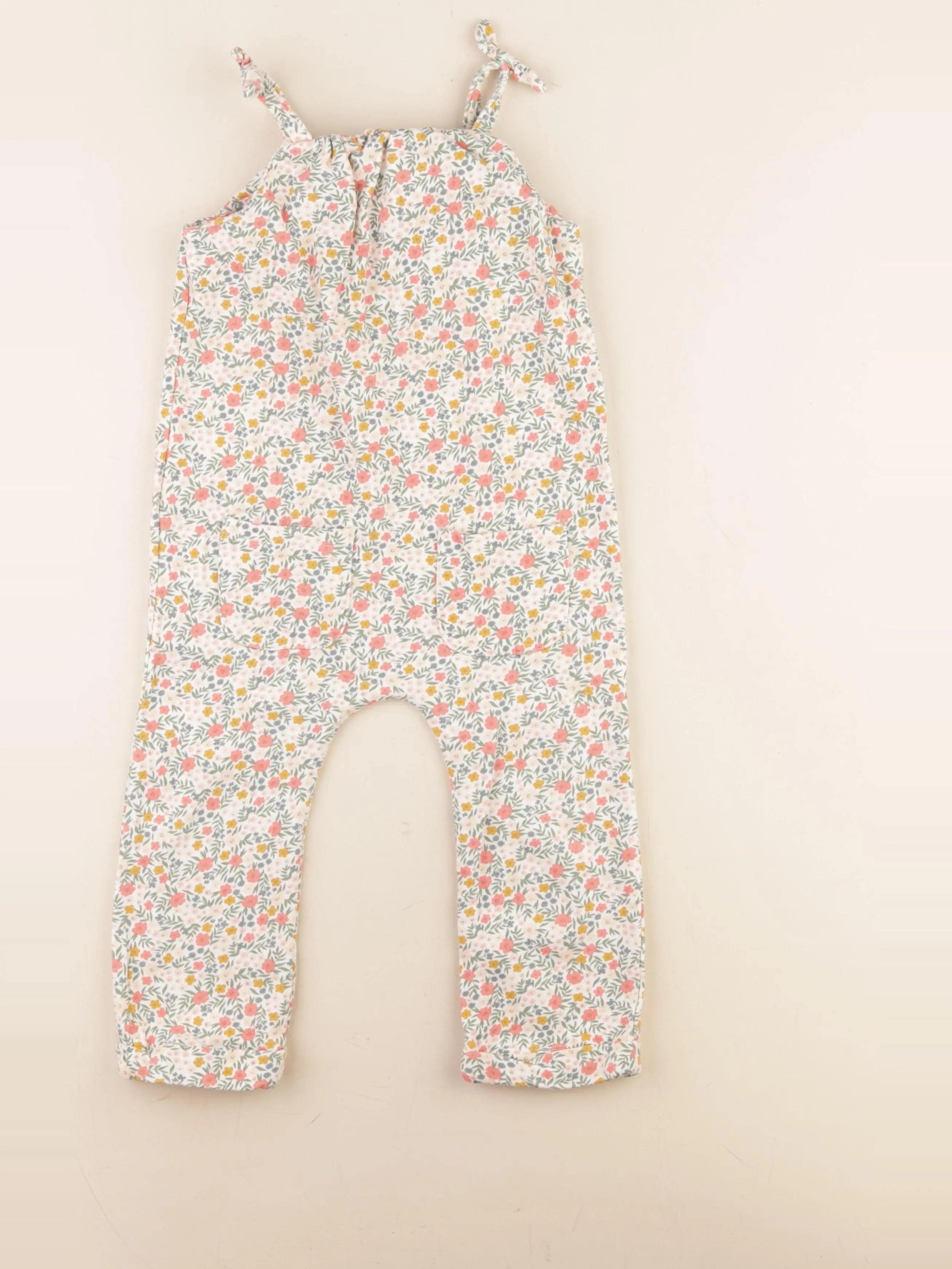 Vertbaudet - combinaison doublé multicolore - 36 mois