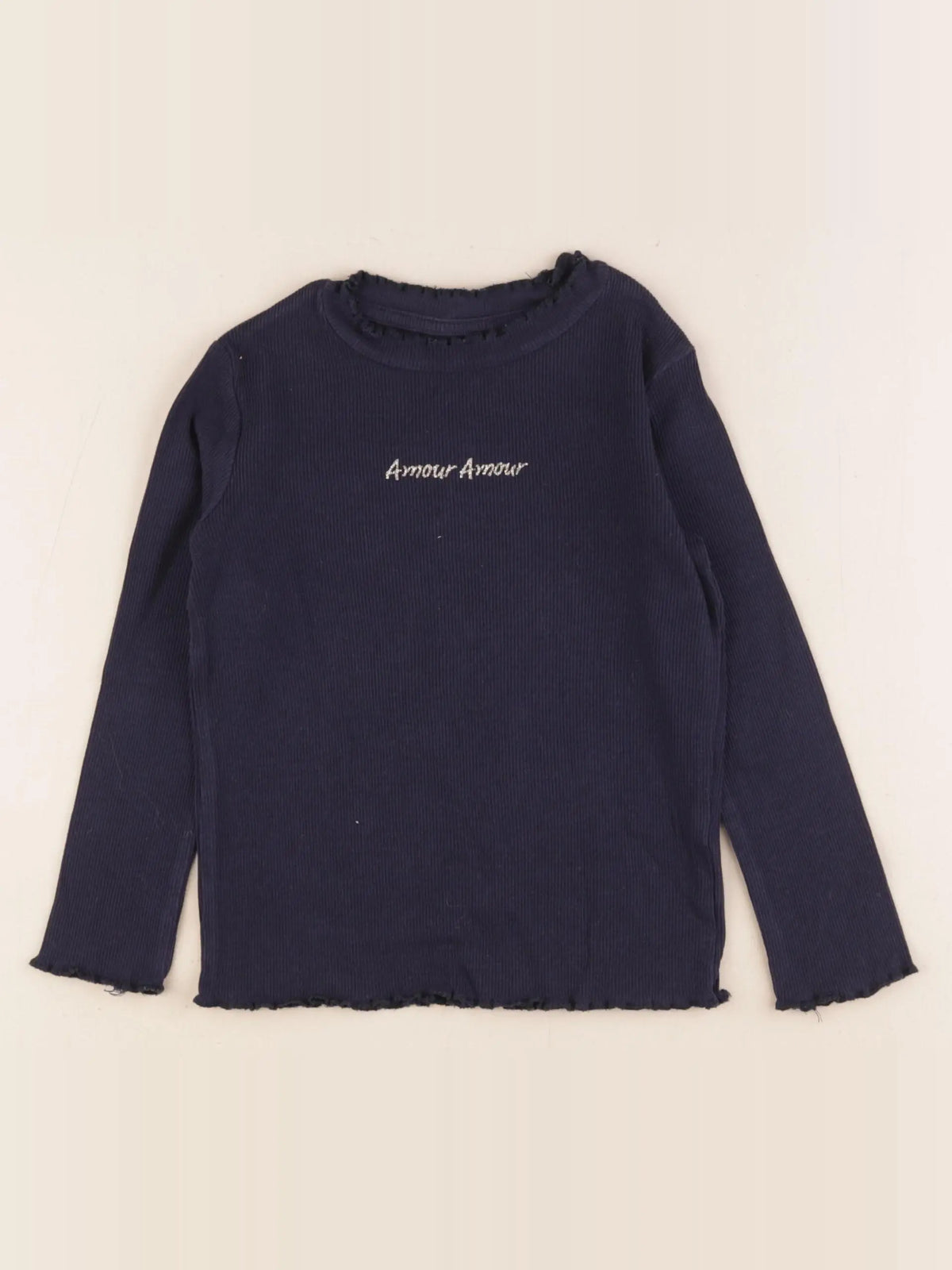 Vertbaudet - tee-shirt bleu - 4 ans