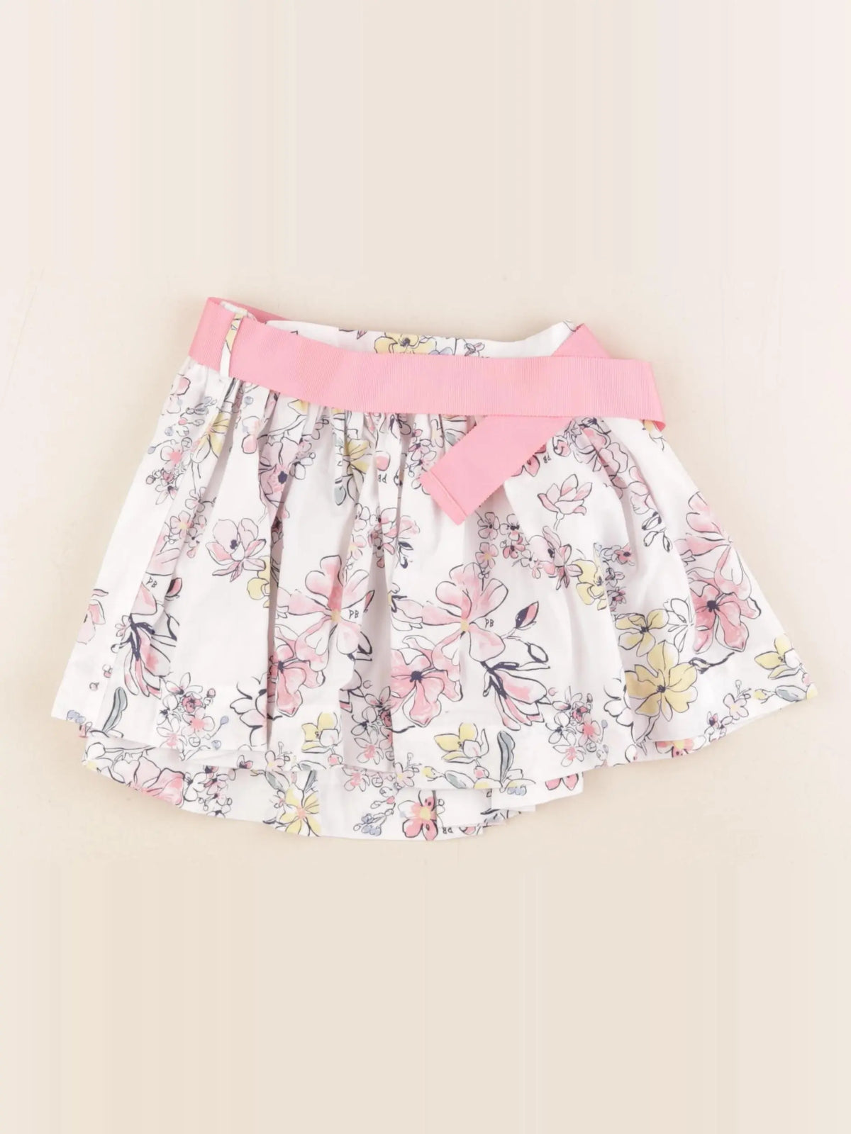 Petit Bateau - jupe multicolore - 4 ans