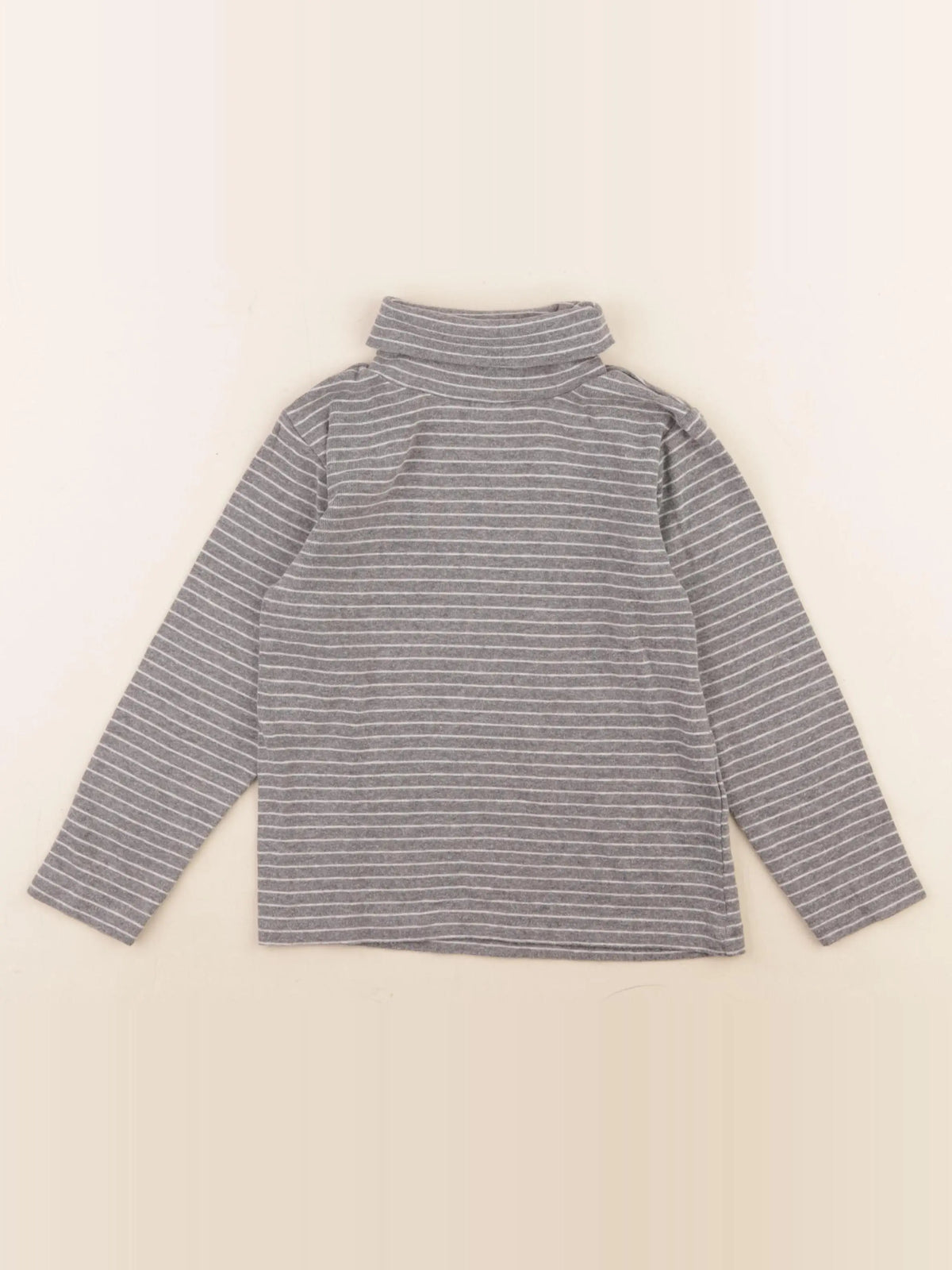 Vertbaudet - sous-pull gris - 6 ans