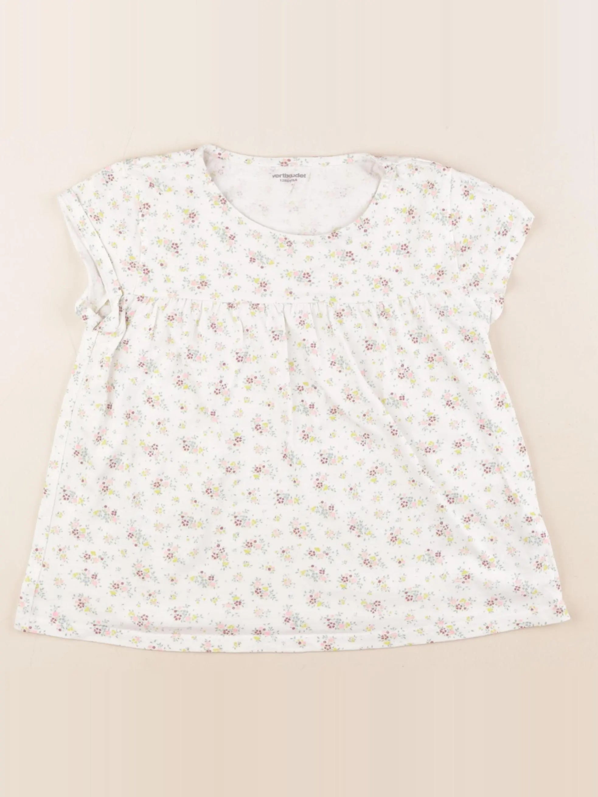 Vertbaudet - tee-shirt multicolore - 8 ans