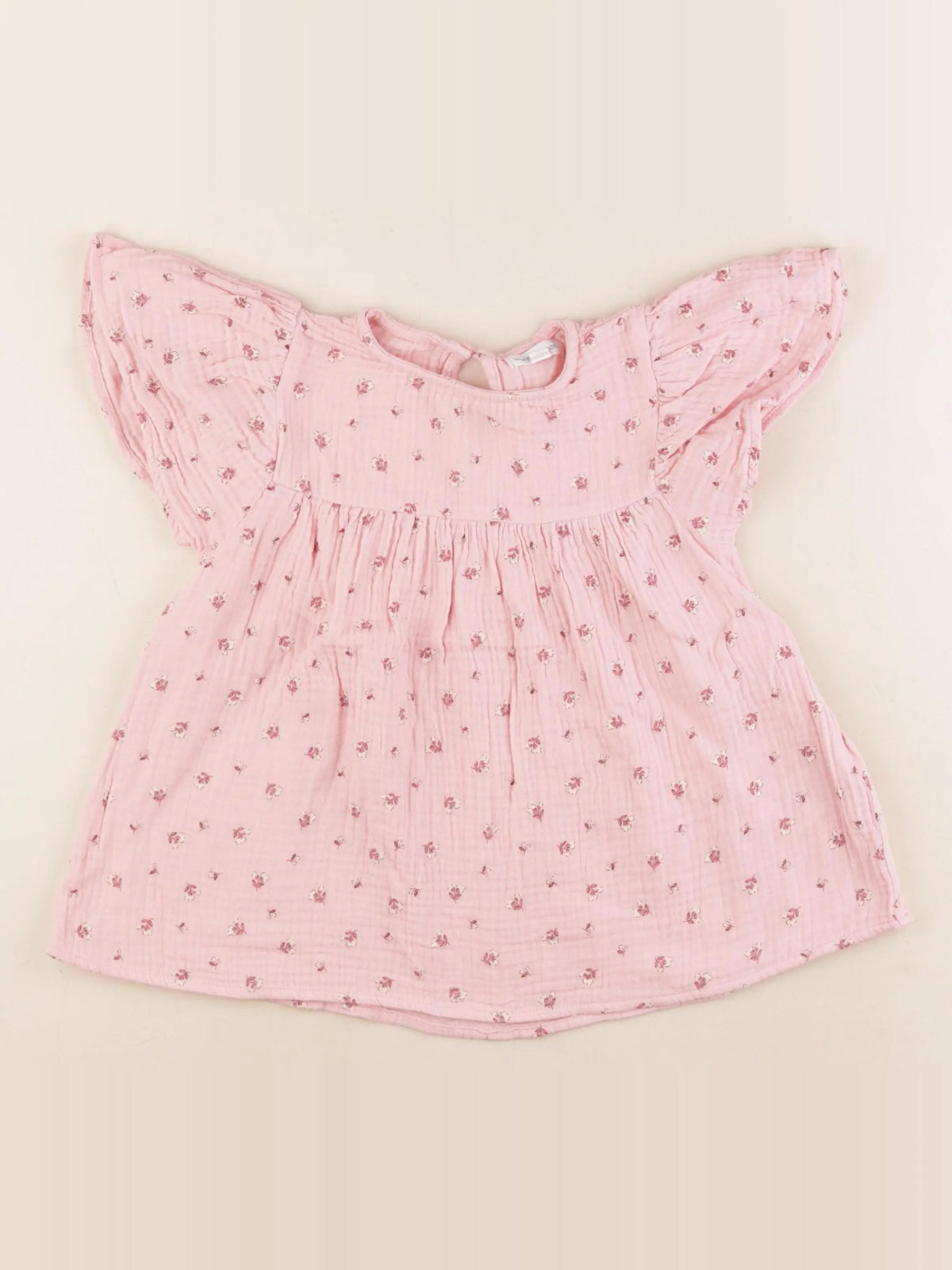 Vertbaudet - blouse rose - 8 ans