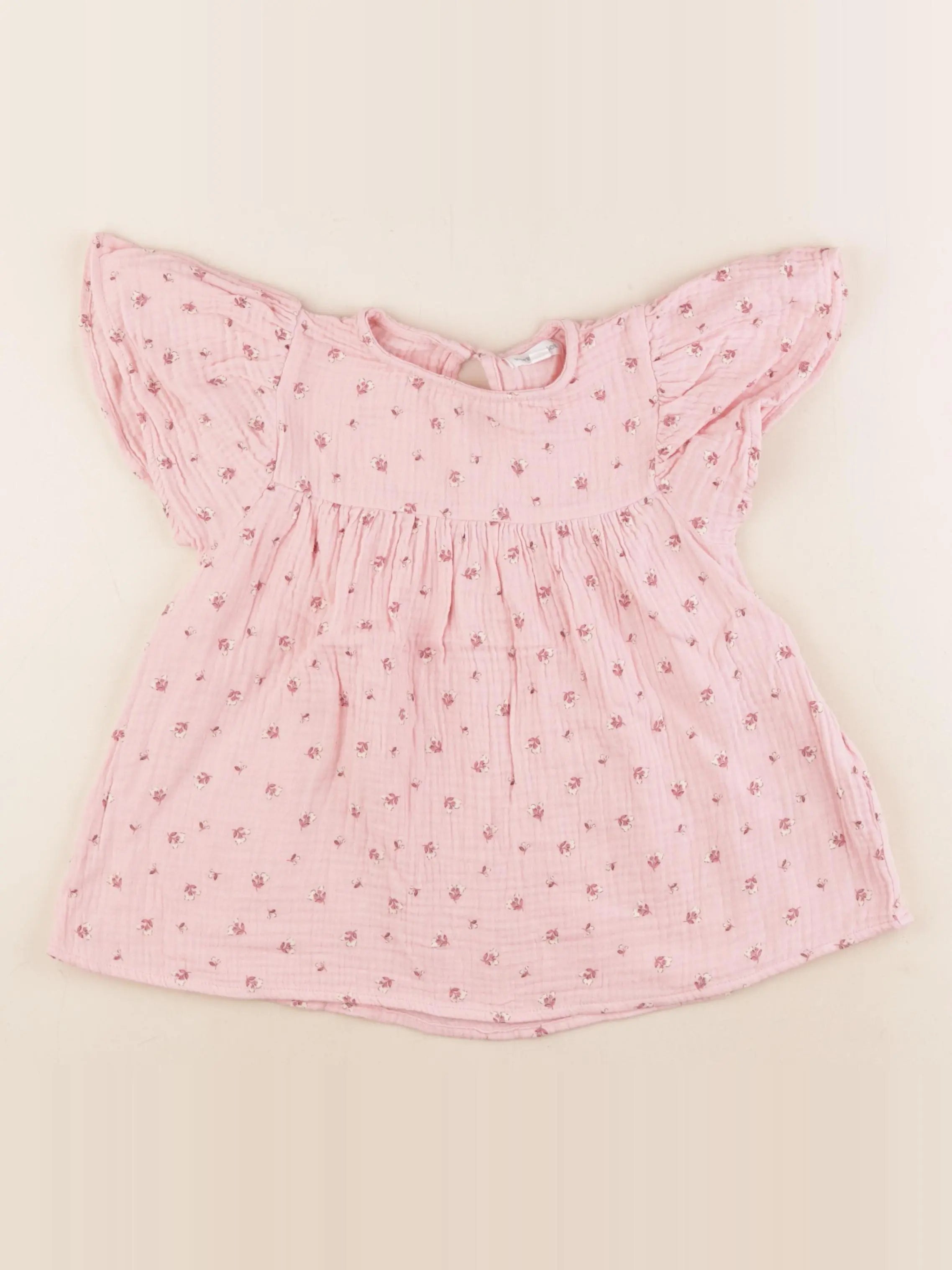 Vertbaudet - blouse rose - 8 ans