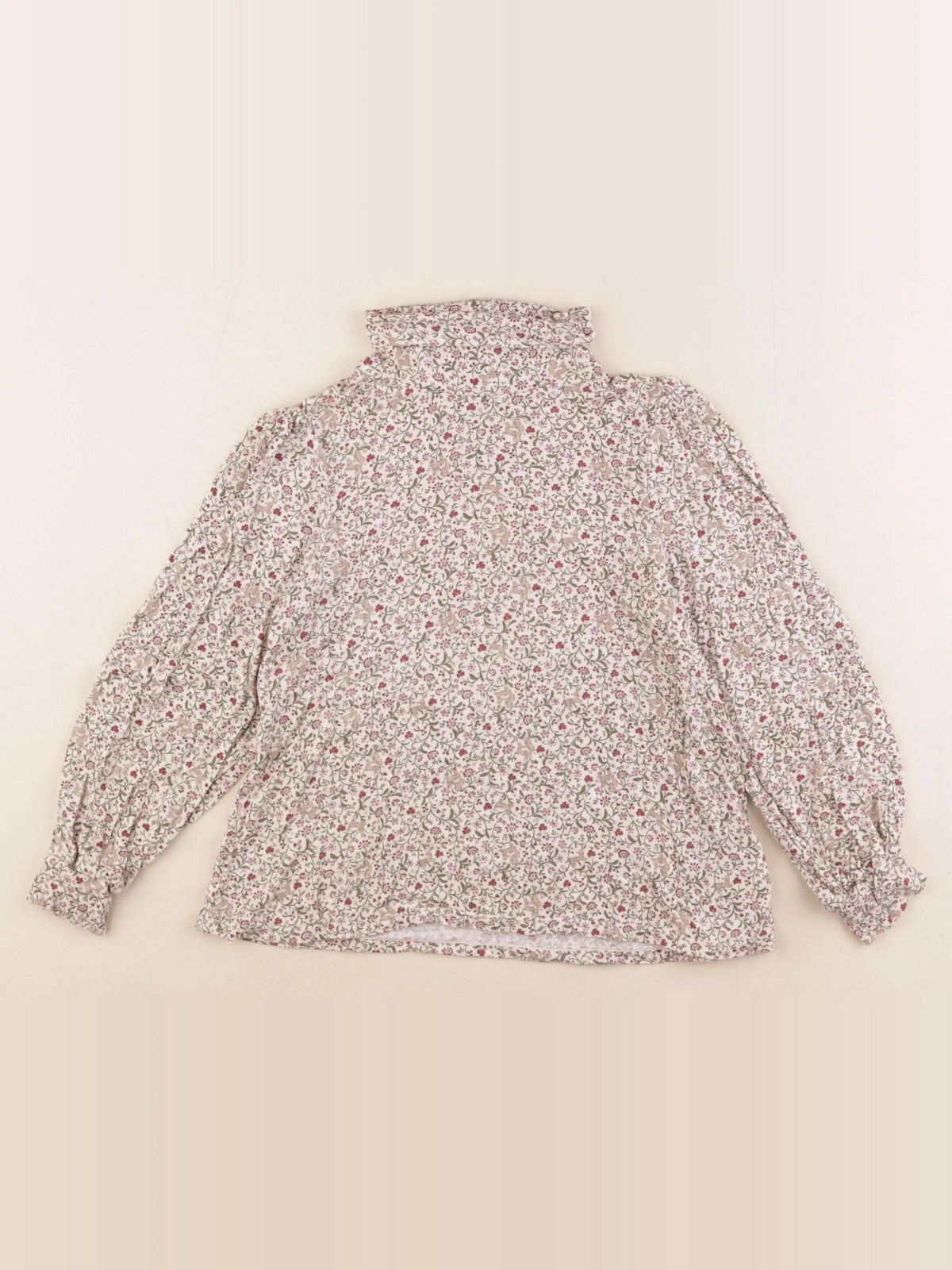 Vertbaudet - sous-pull multicolore - 8 ans