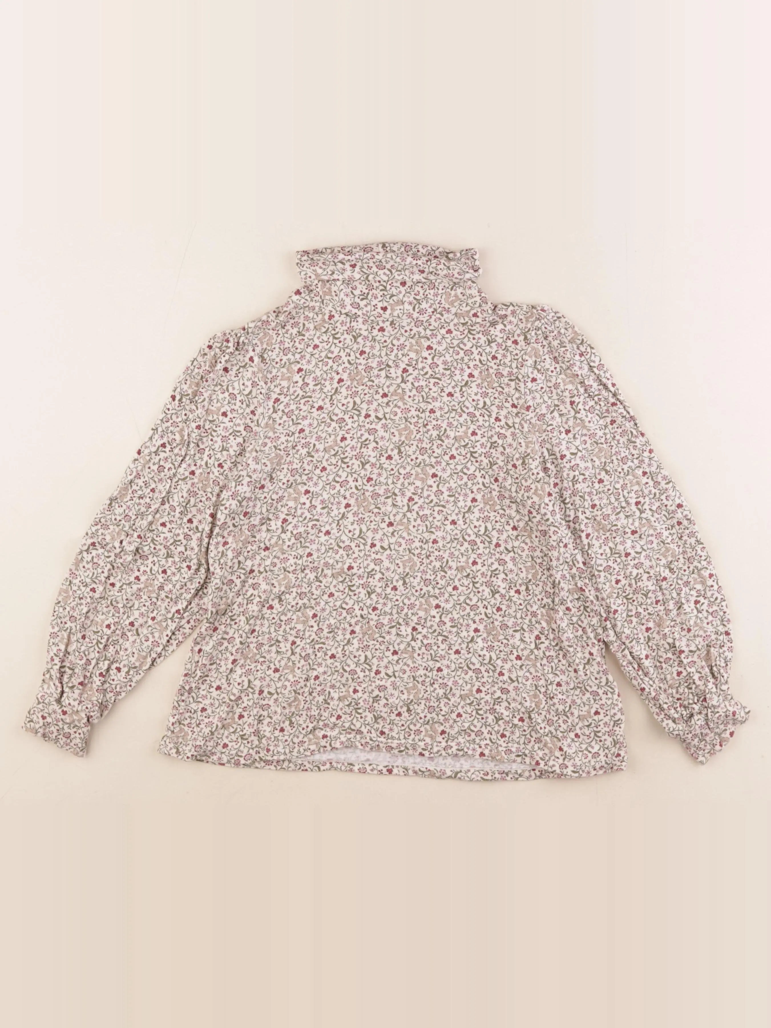 Vertbaudet - sous-pull multicolore - 8 ans