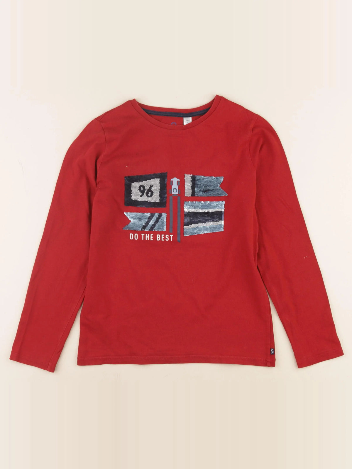 Okaidi - tee-shirt rouge - 10 ans