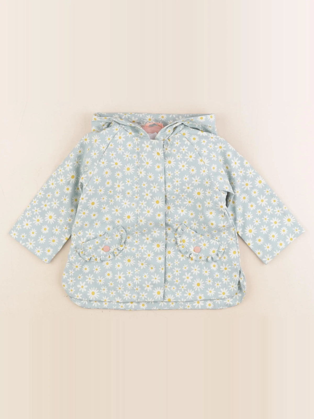 Vertbaudet - imperméable bleu - 12 mois
