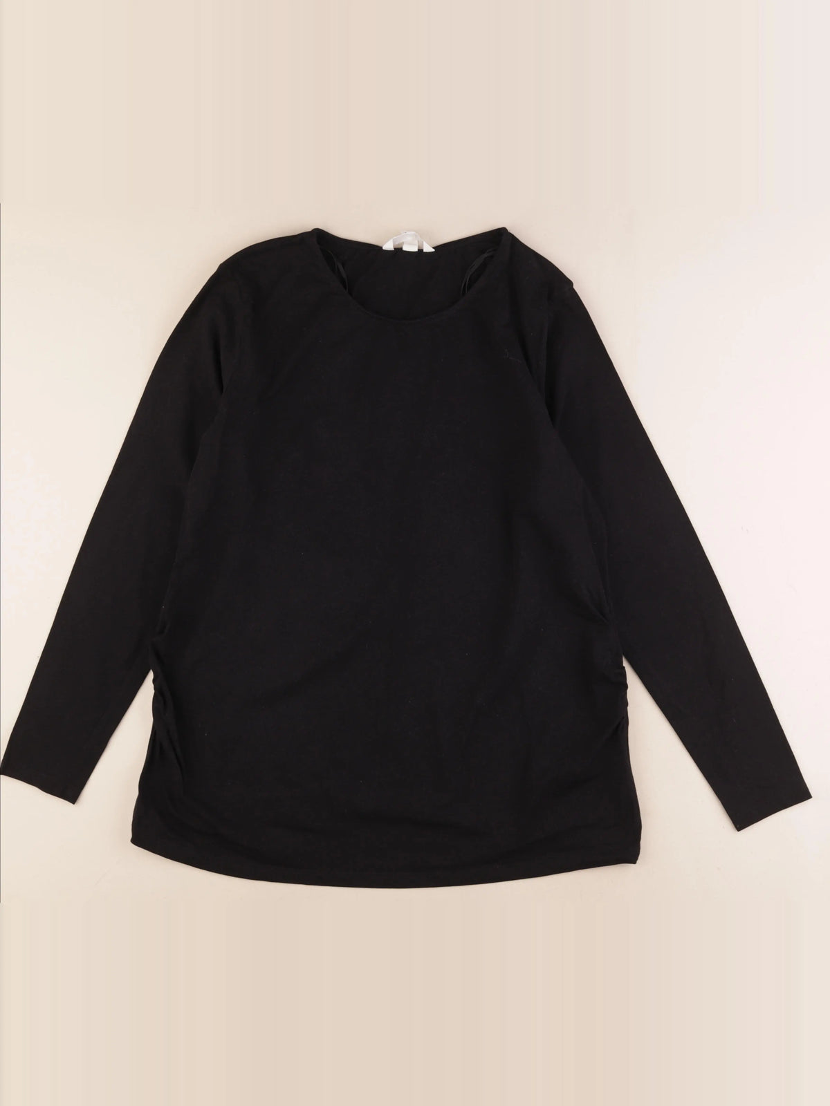 H&M - tee-shirt grossesse noir - xl