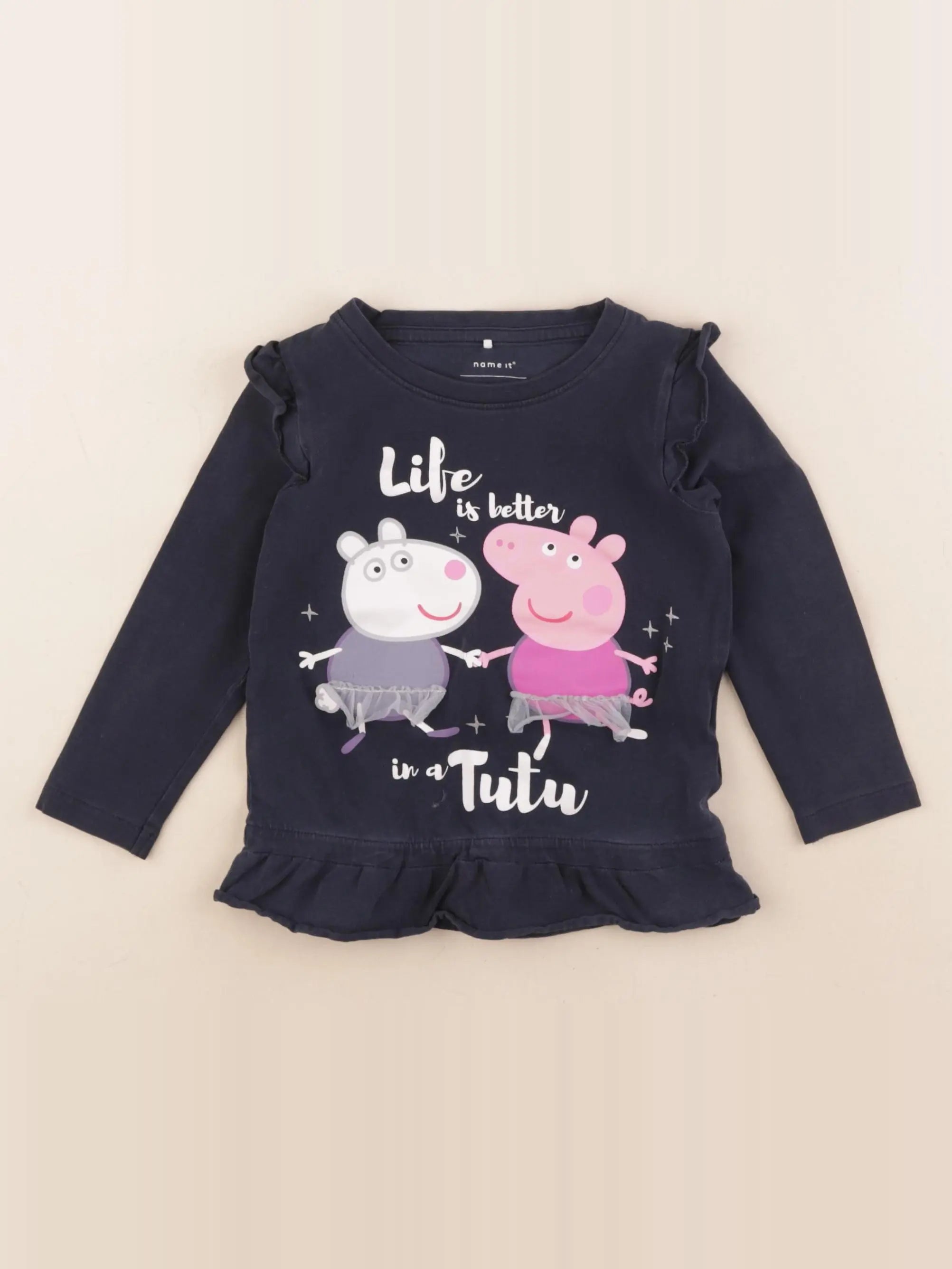Name it - tee-shirt bleu - 12/18 mois