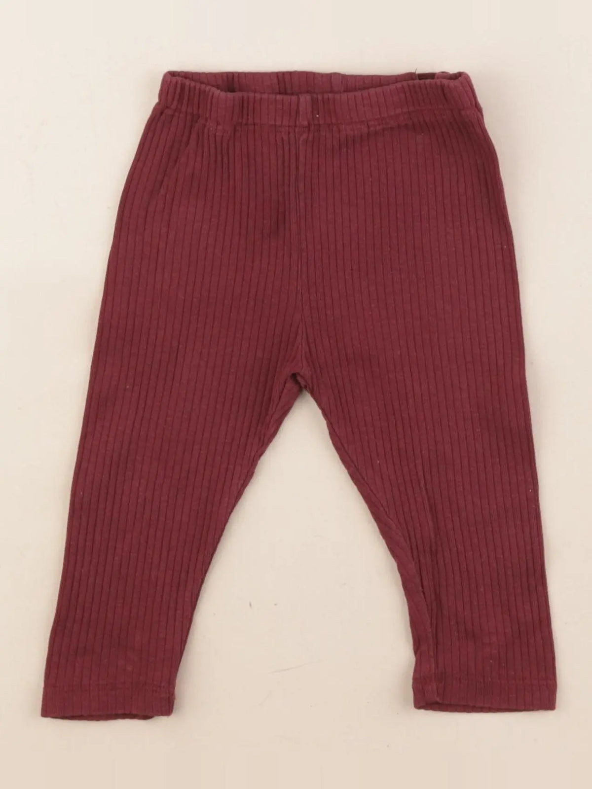H&M - legging rose - 6/9 mois