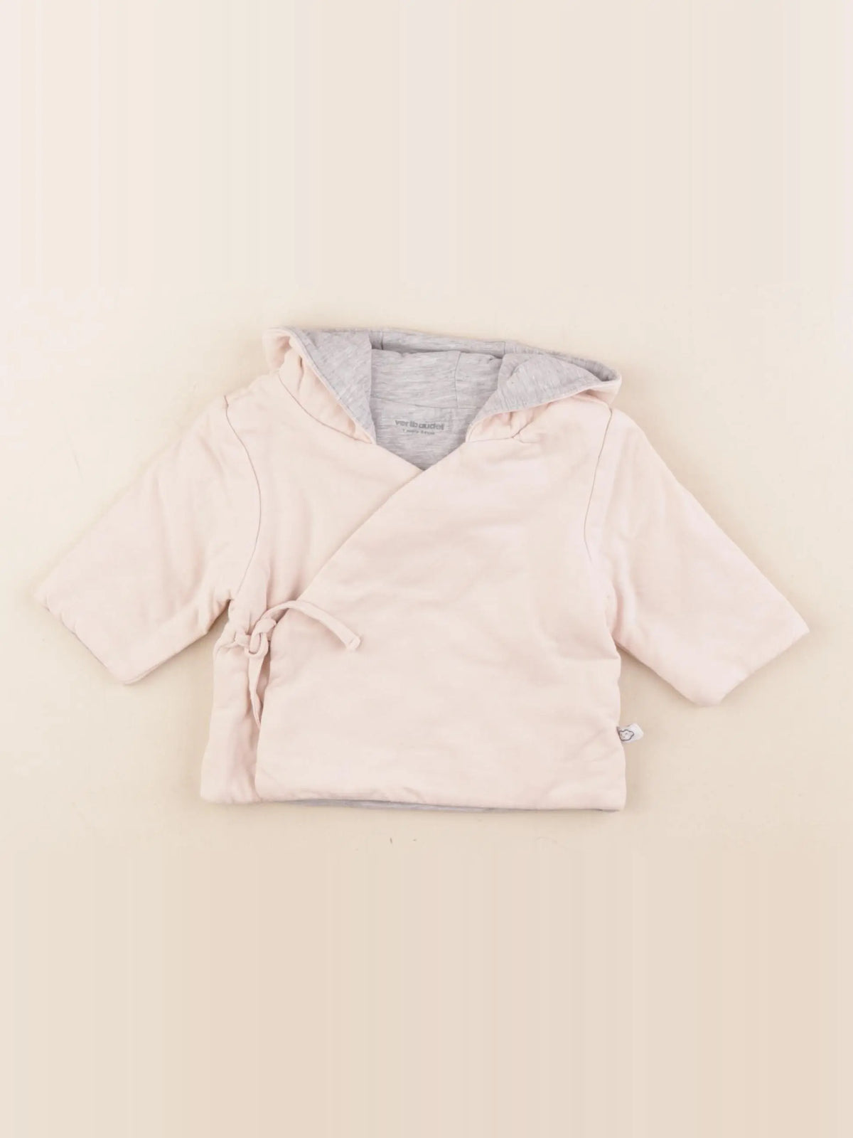 Vertbaudet - veste rose - 1 mois