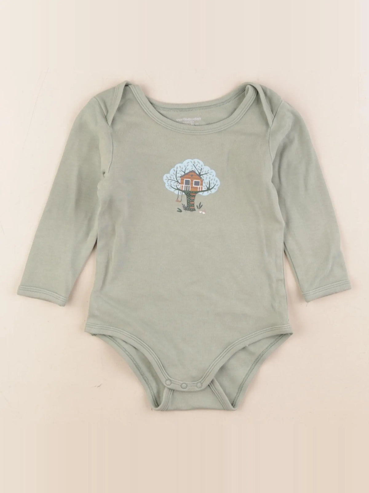 Vertbaudet - body vert - 24 mois