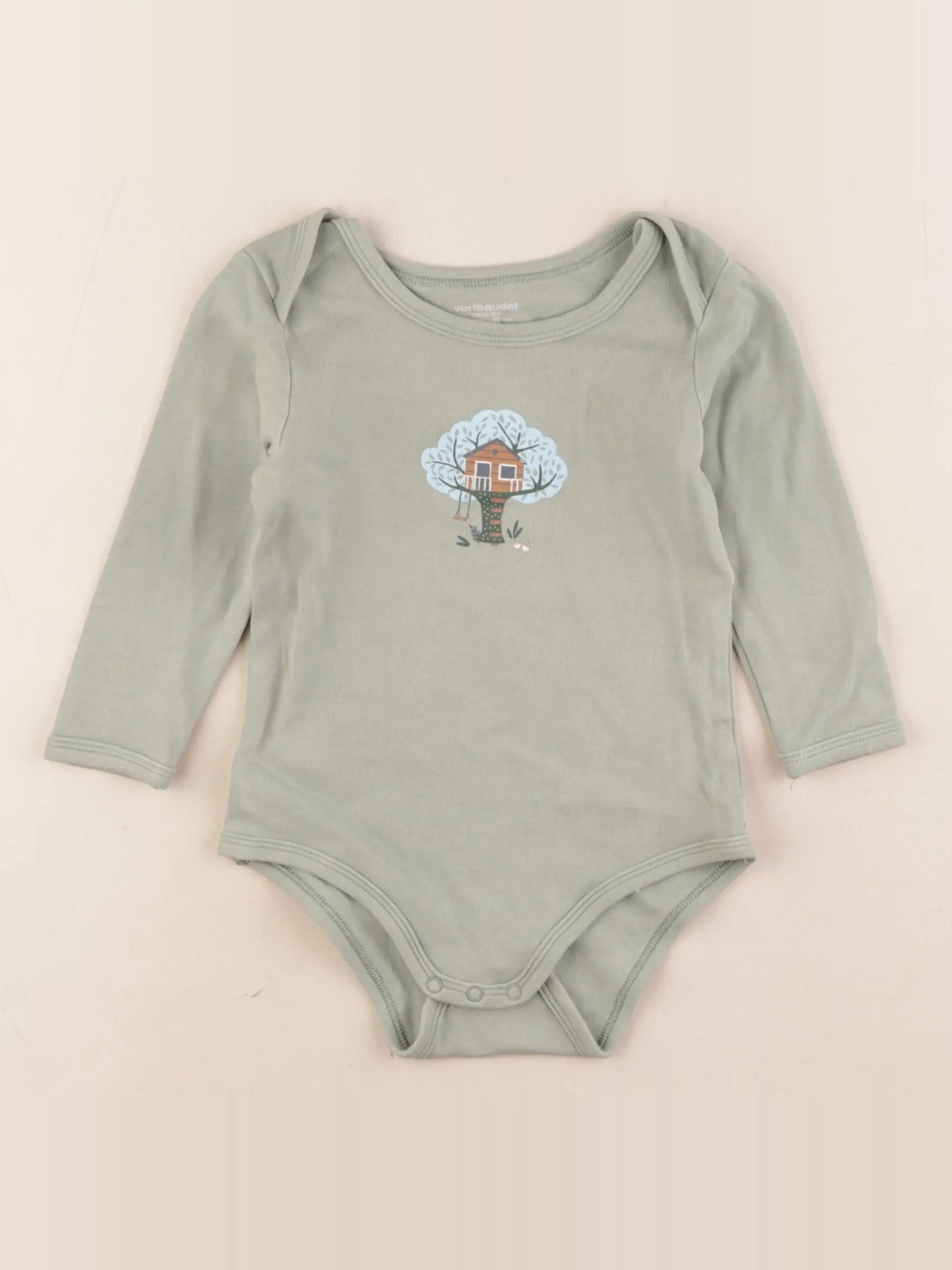 Vertbaudet - body vert - 24 mois