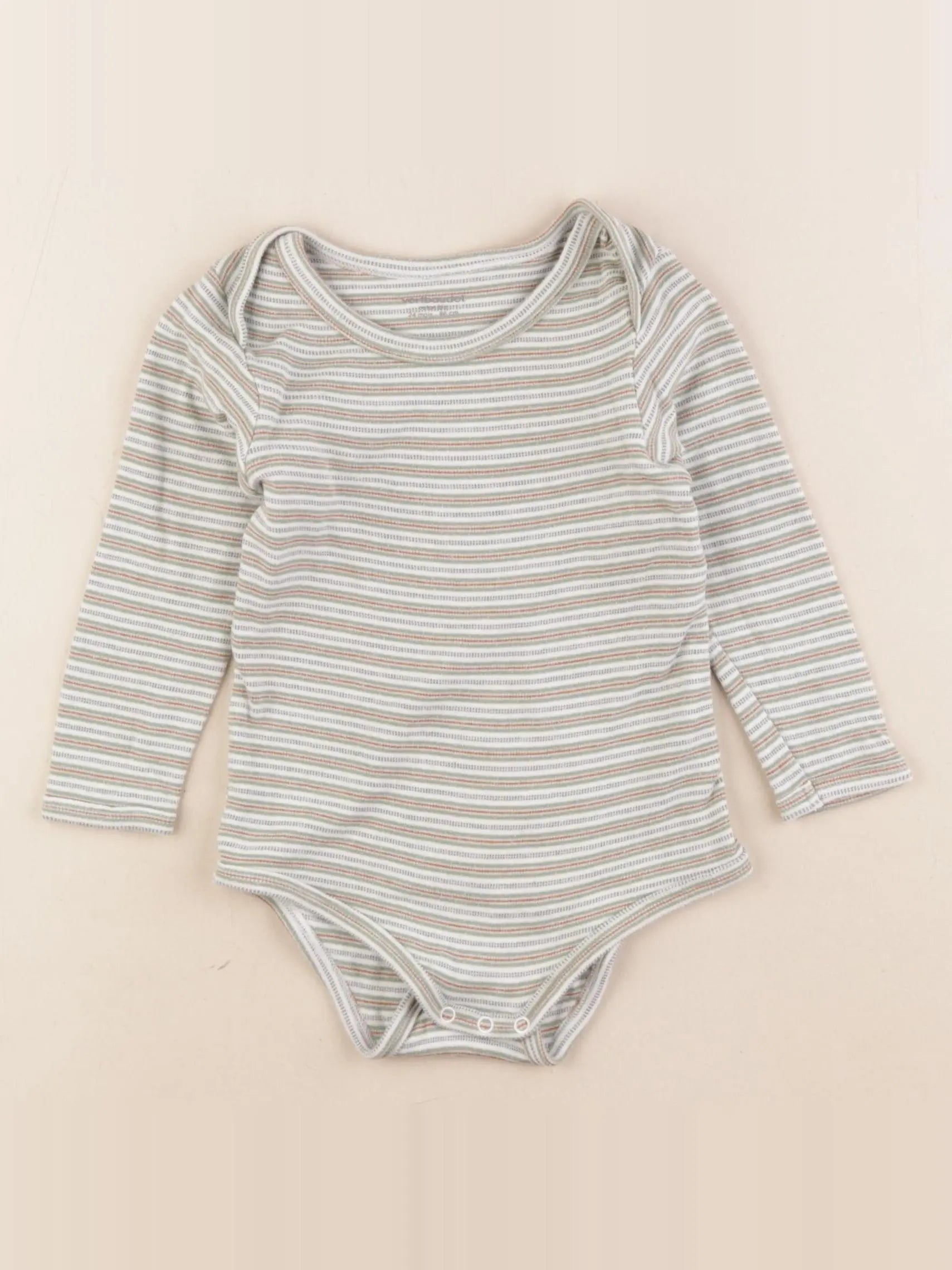 Vertbaudet - body multicolore - 24 mois