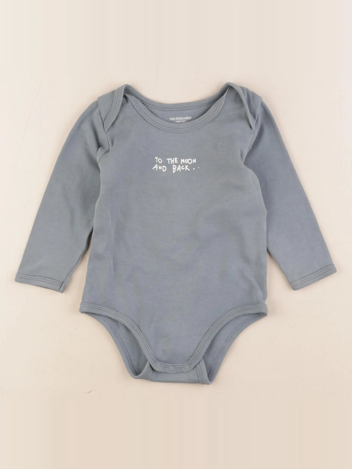 Vertbaudet - body vert - 24 mois