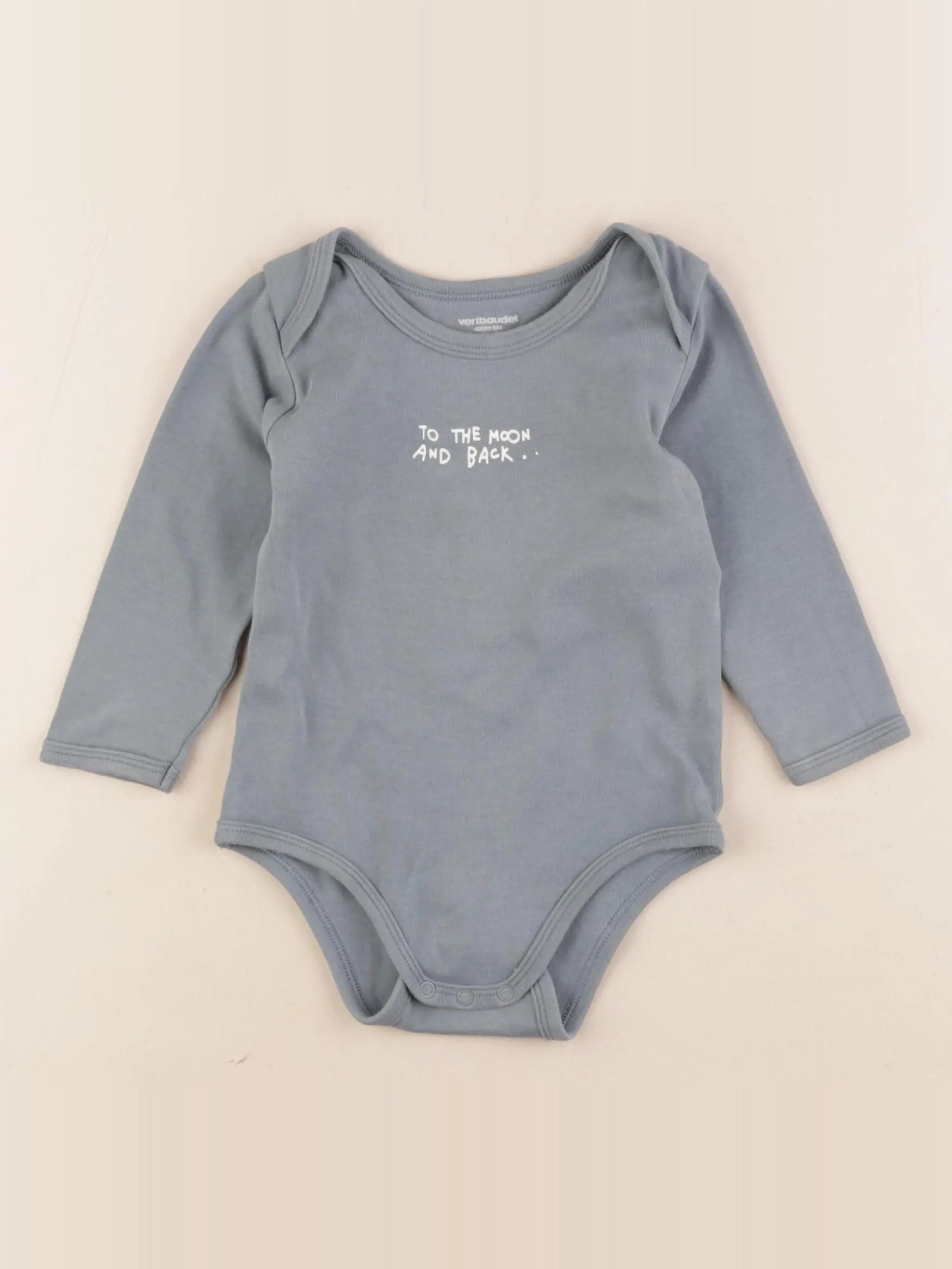 Vertbaudet - body vert - 24 mois
