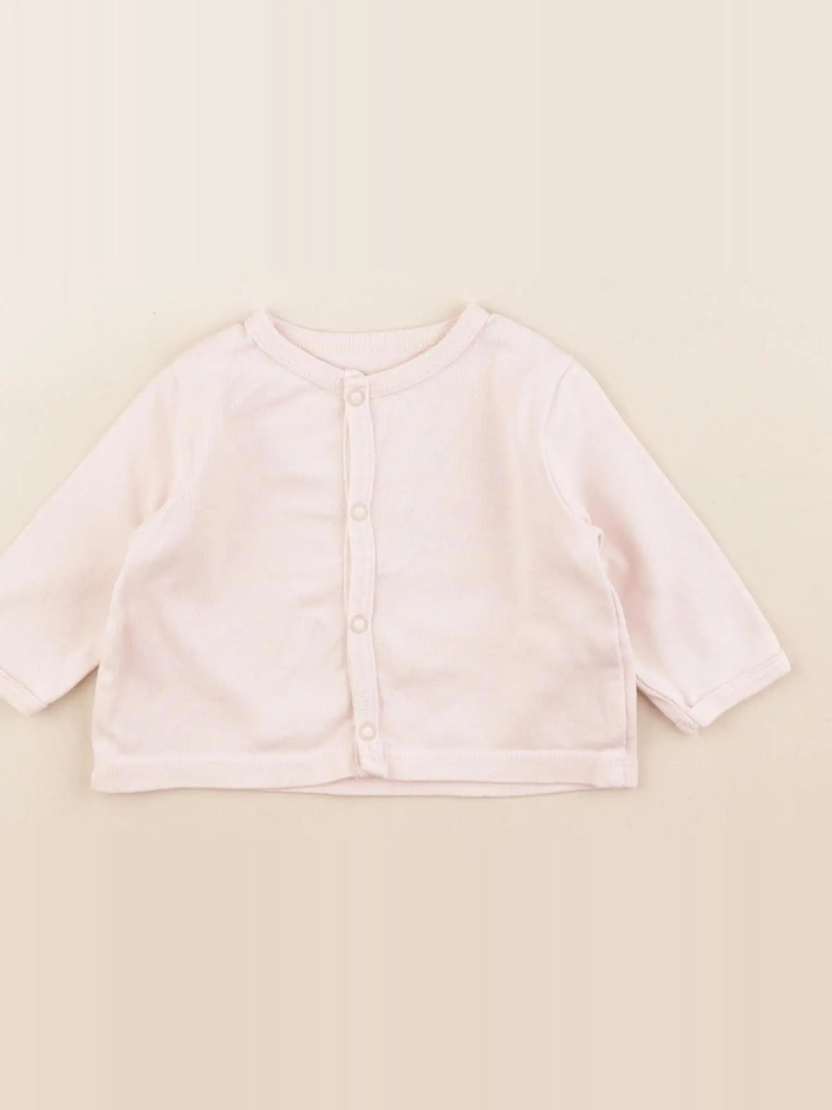 Vertbaudet - gilet rose - 3 mois
