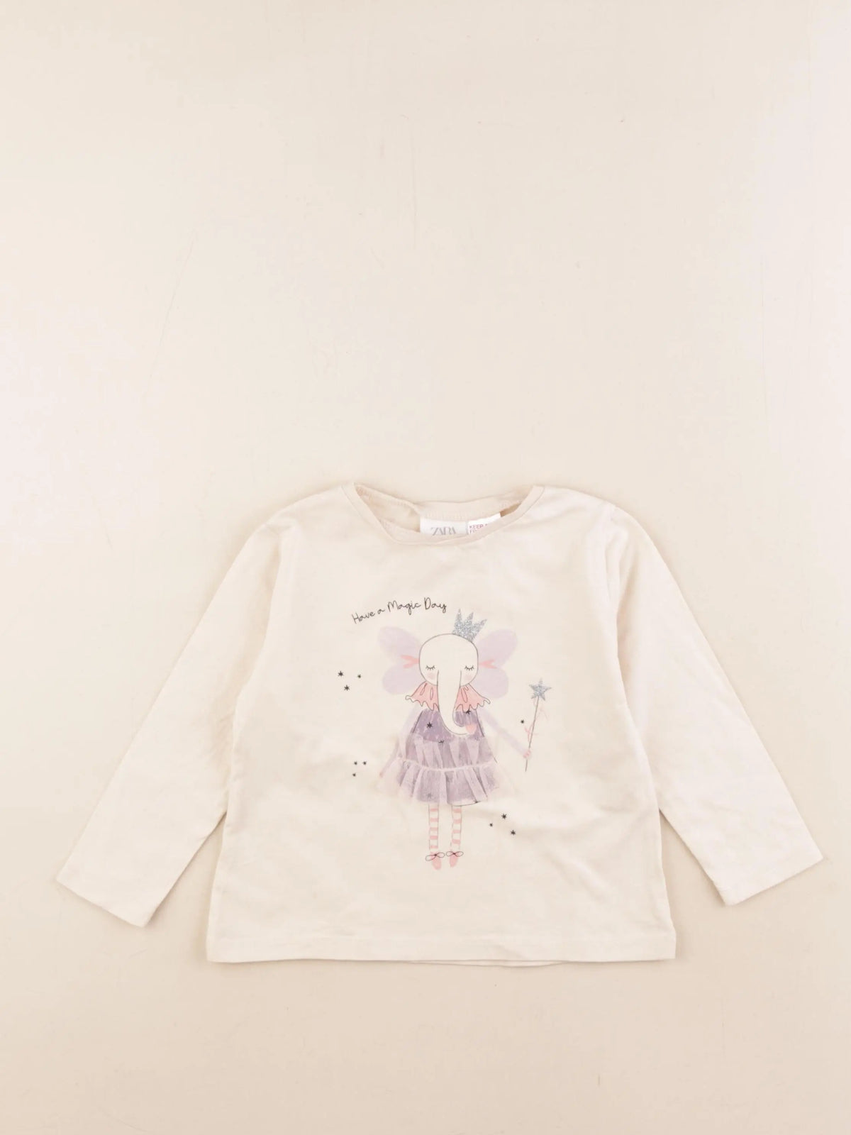 Zara - tee-shirt multicolore - 12/18 mois