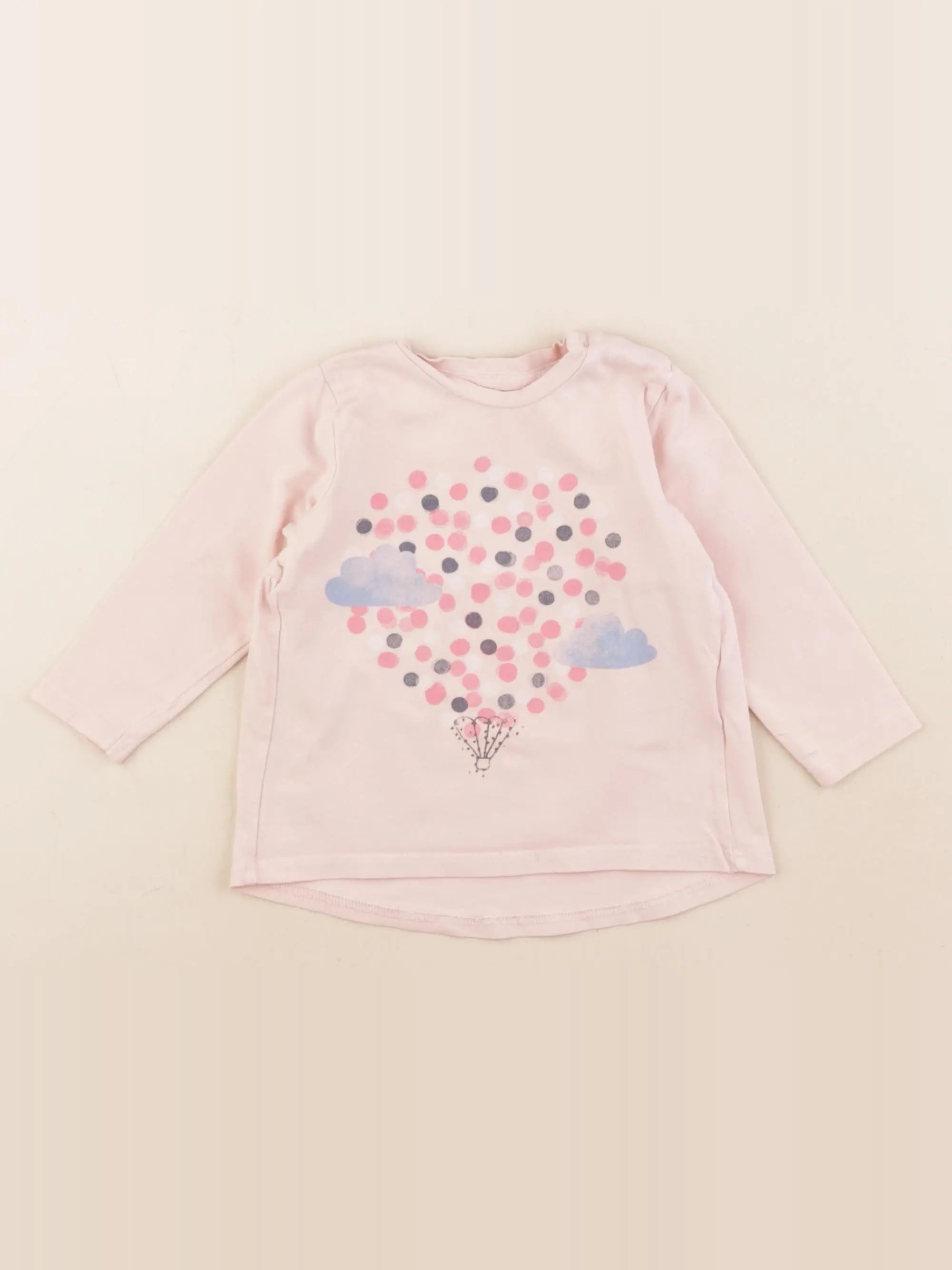 Name it - tee-shirt rose - 9 mois