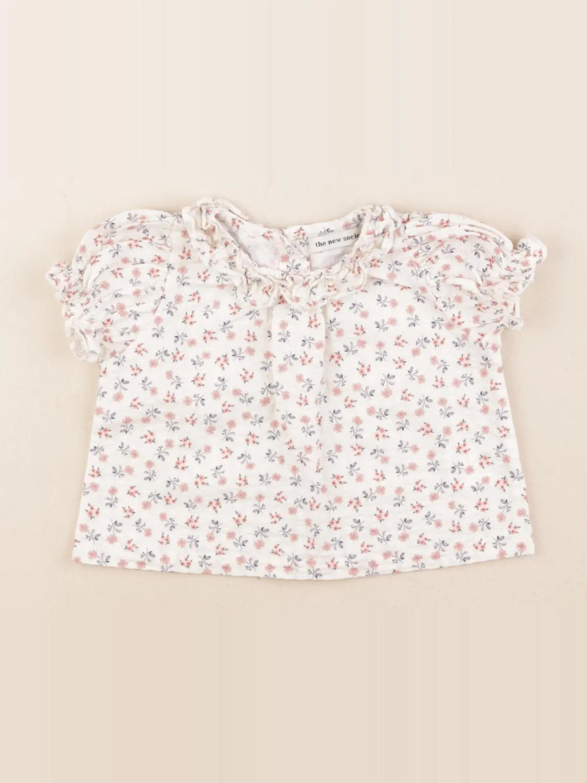 The new society - blouse multicolore - 3 mois