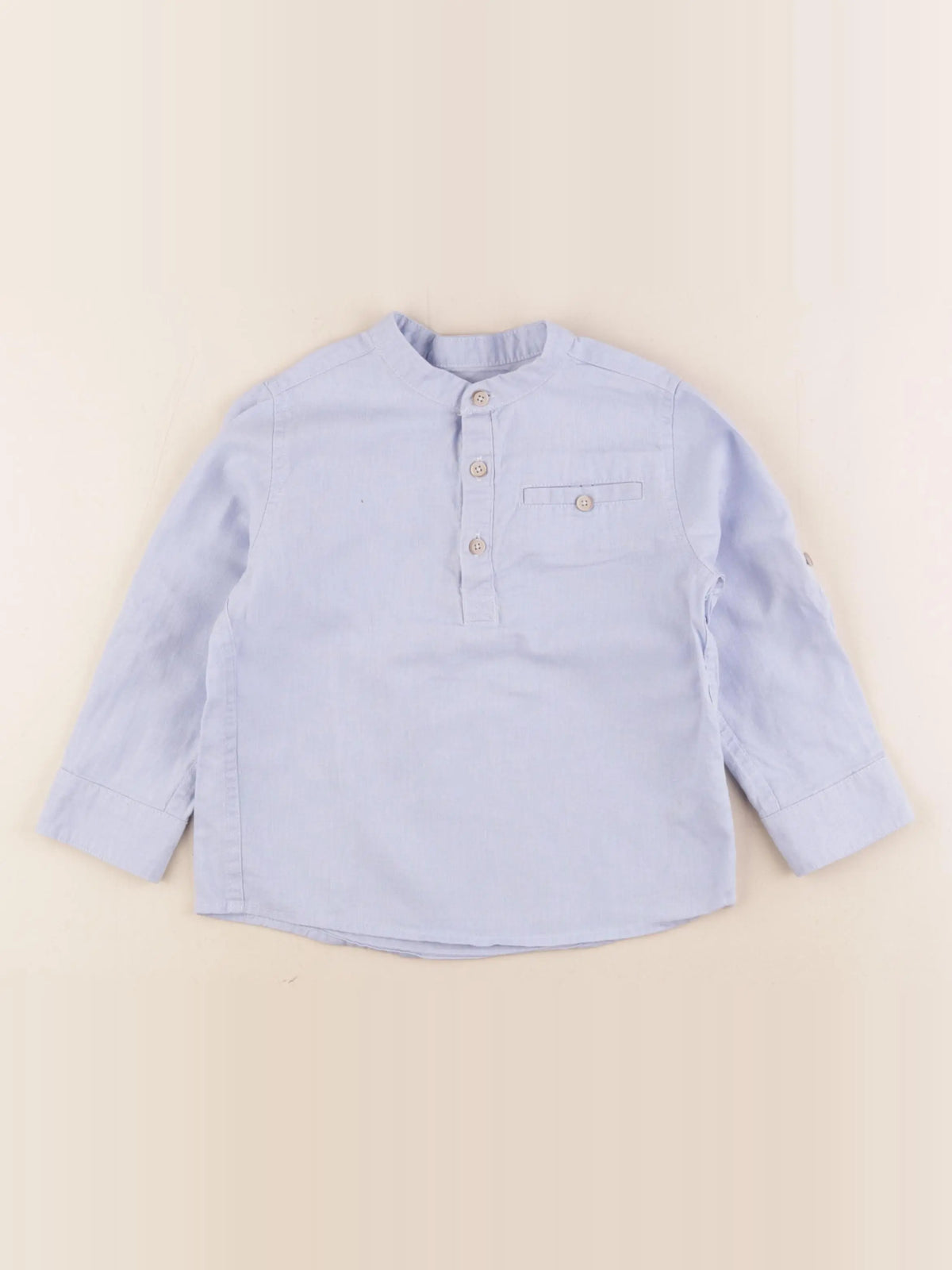 Vertbaudet - chemise bleu - 4 ans