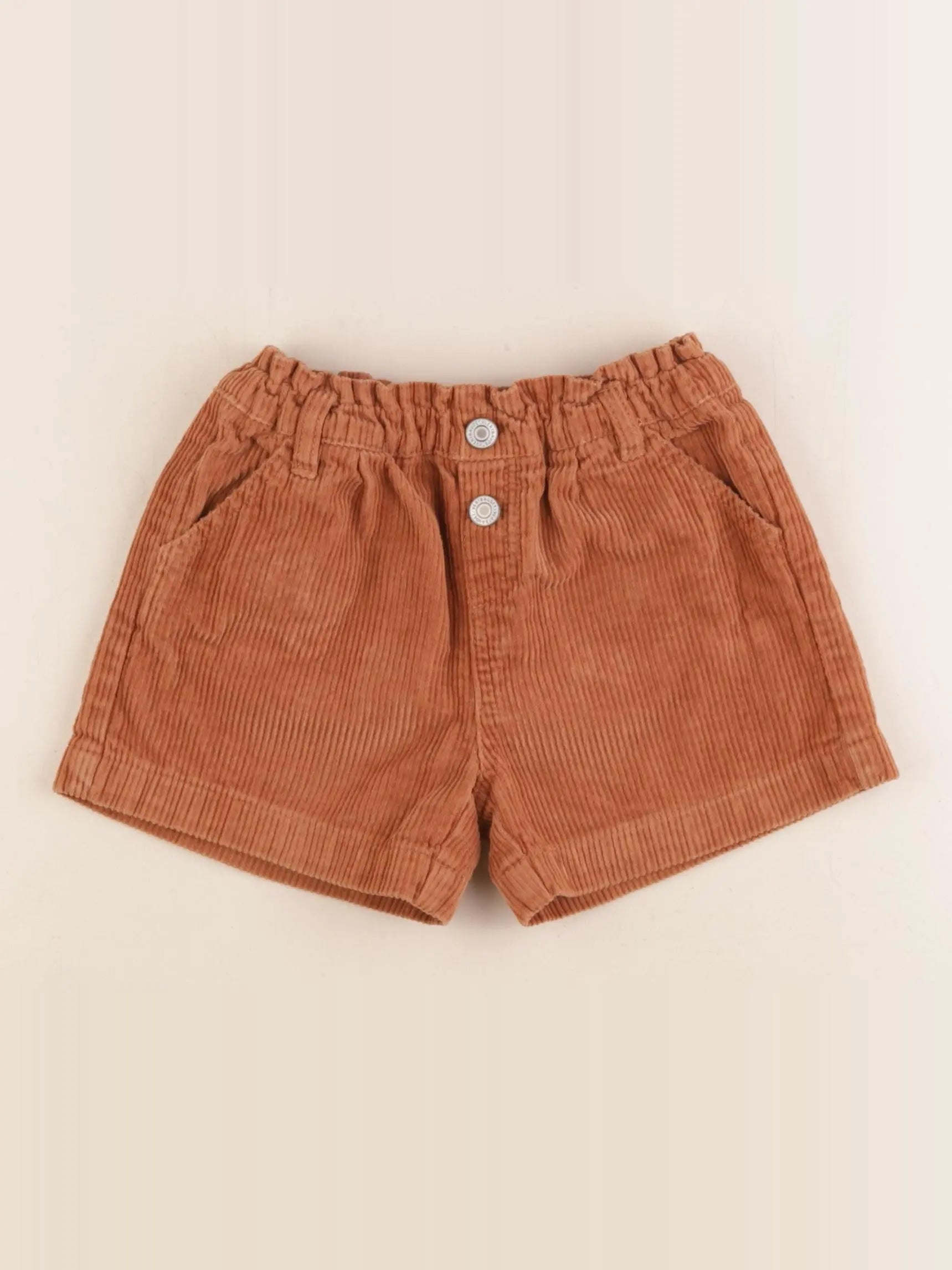 Vertbaudet - short marron - 5 ans