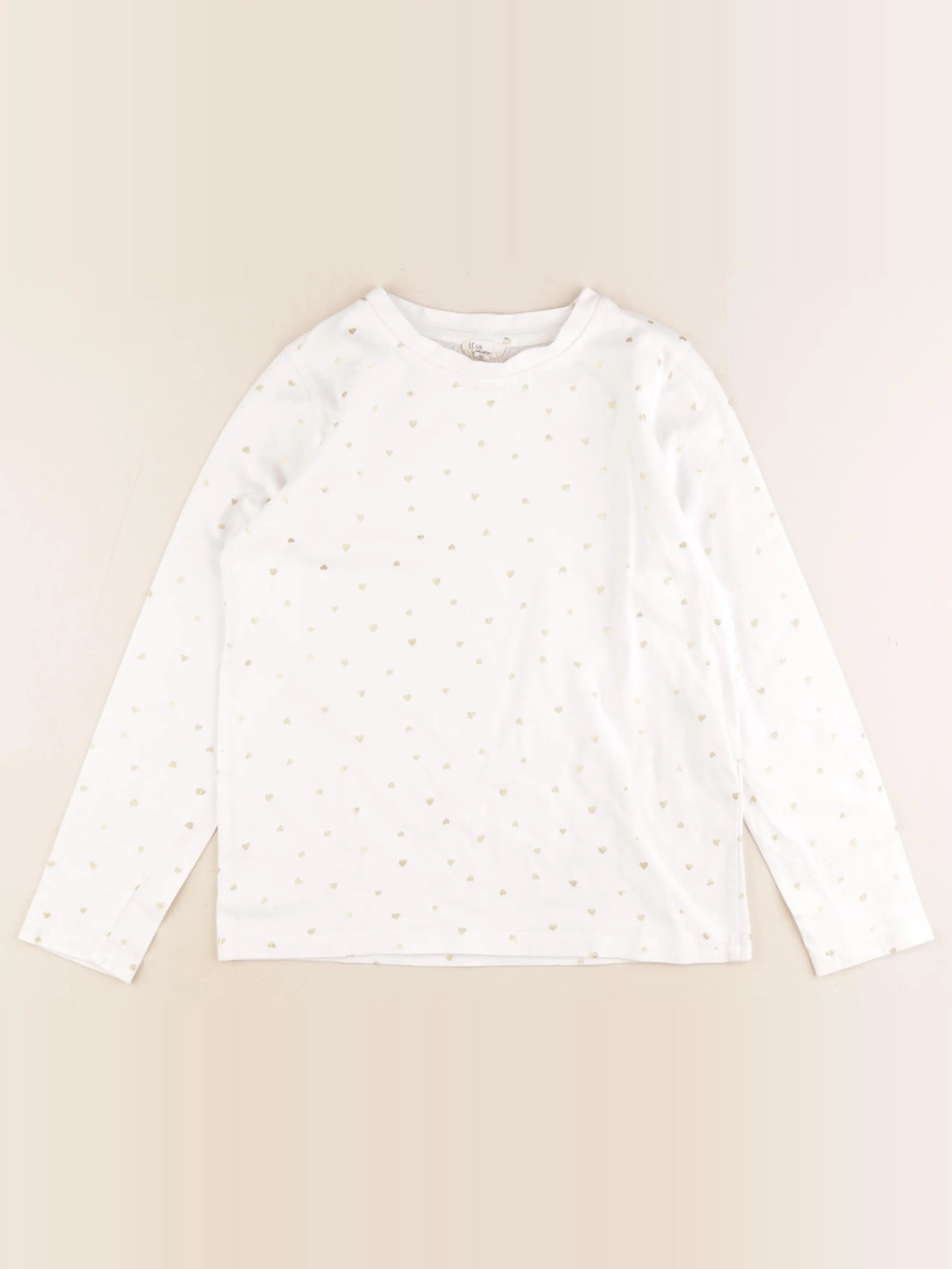 Little Cigogne - tee-shirt blanc - 10 ans