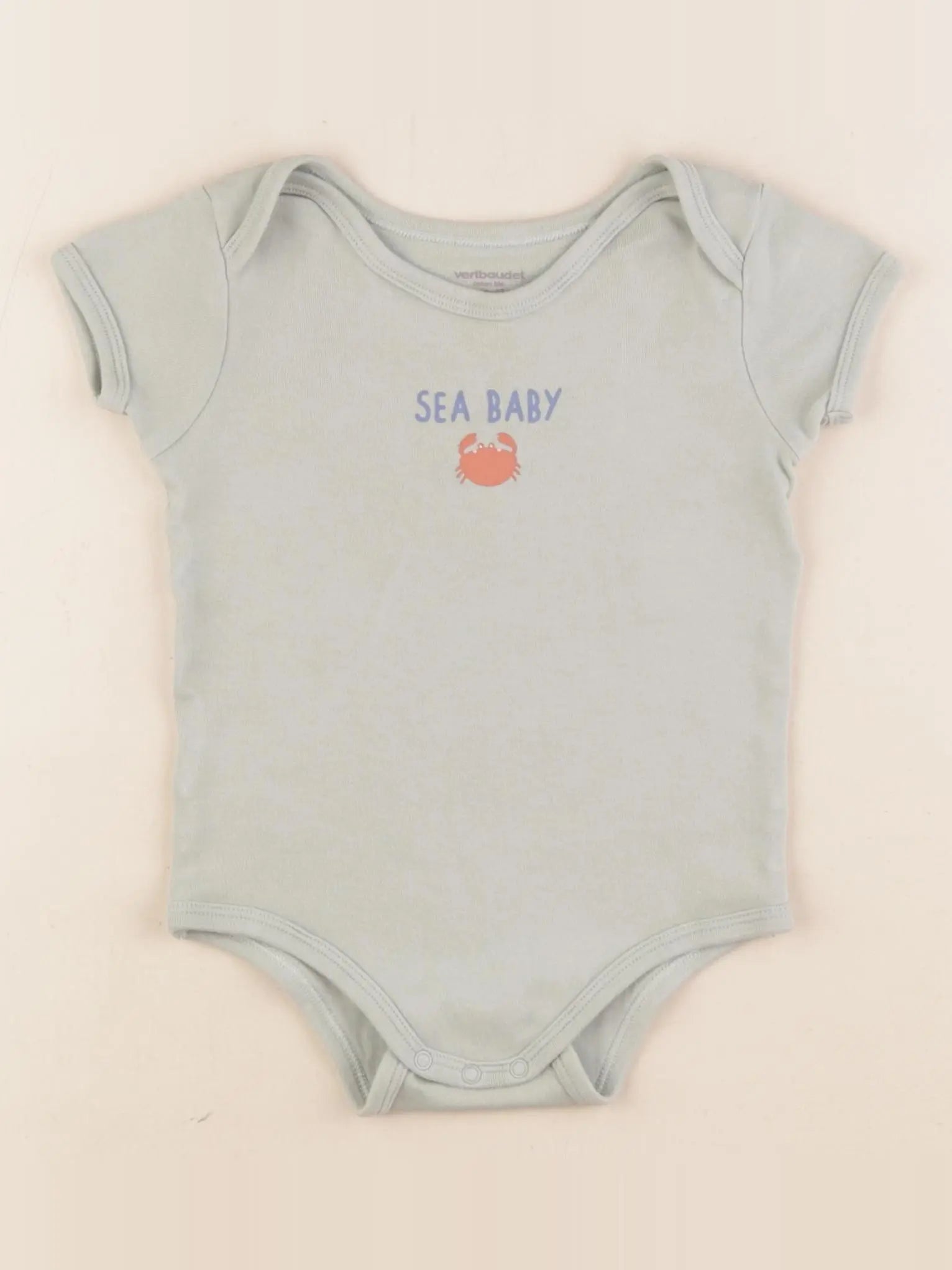 Vertbaudet - body vert - 36 mois
