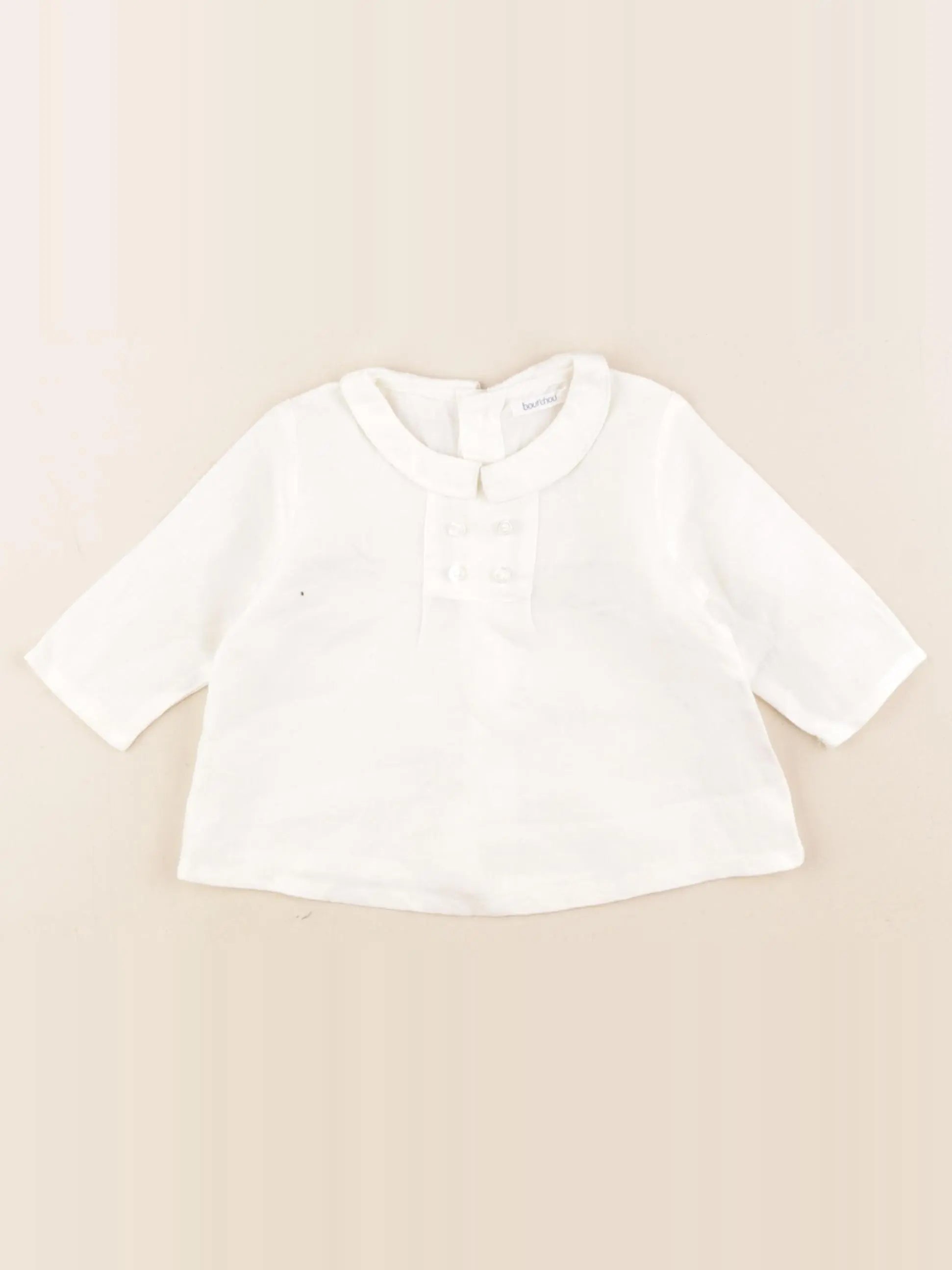 Boutchou - chemise beige - 3 mois
